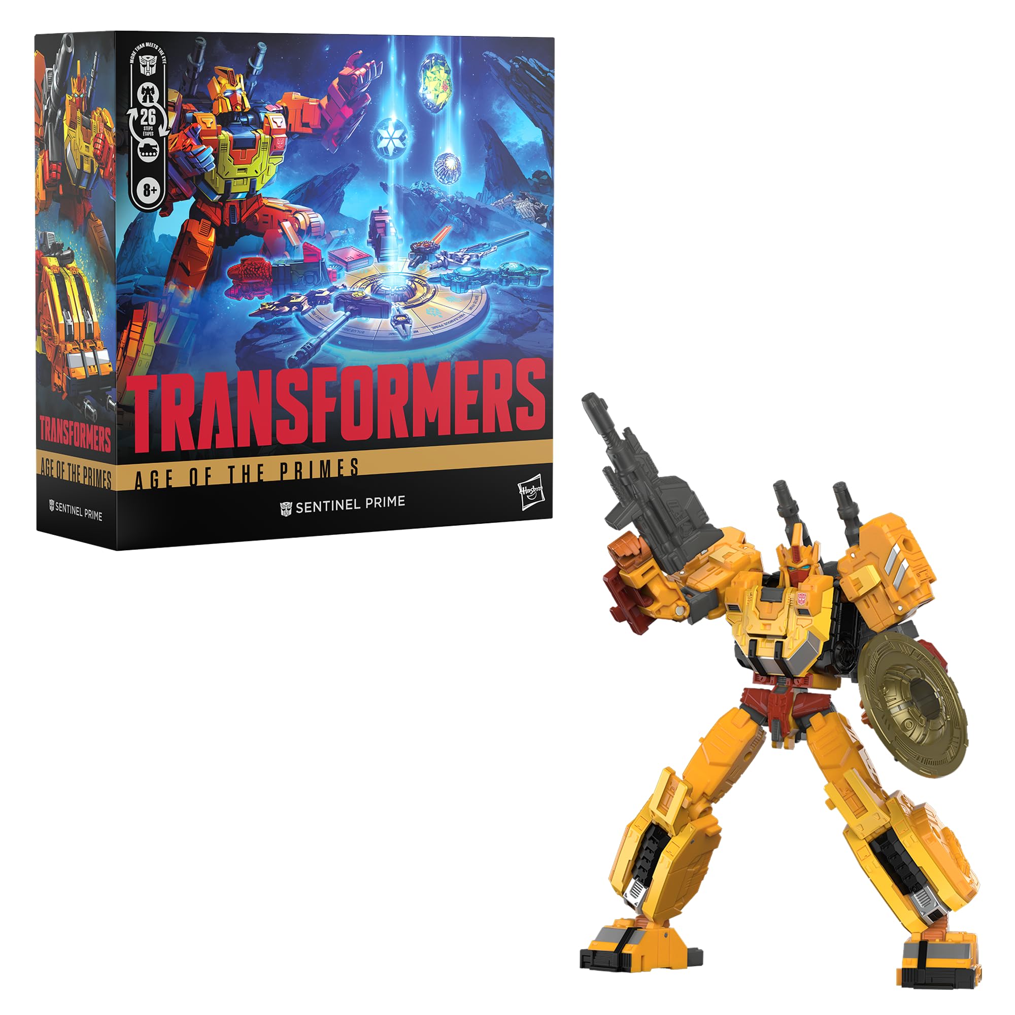 Transformers Age of the Primes Sentinel Prime - Voyager Class 18 cm Converting Action Figure | Ages 8+ 3