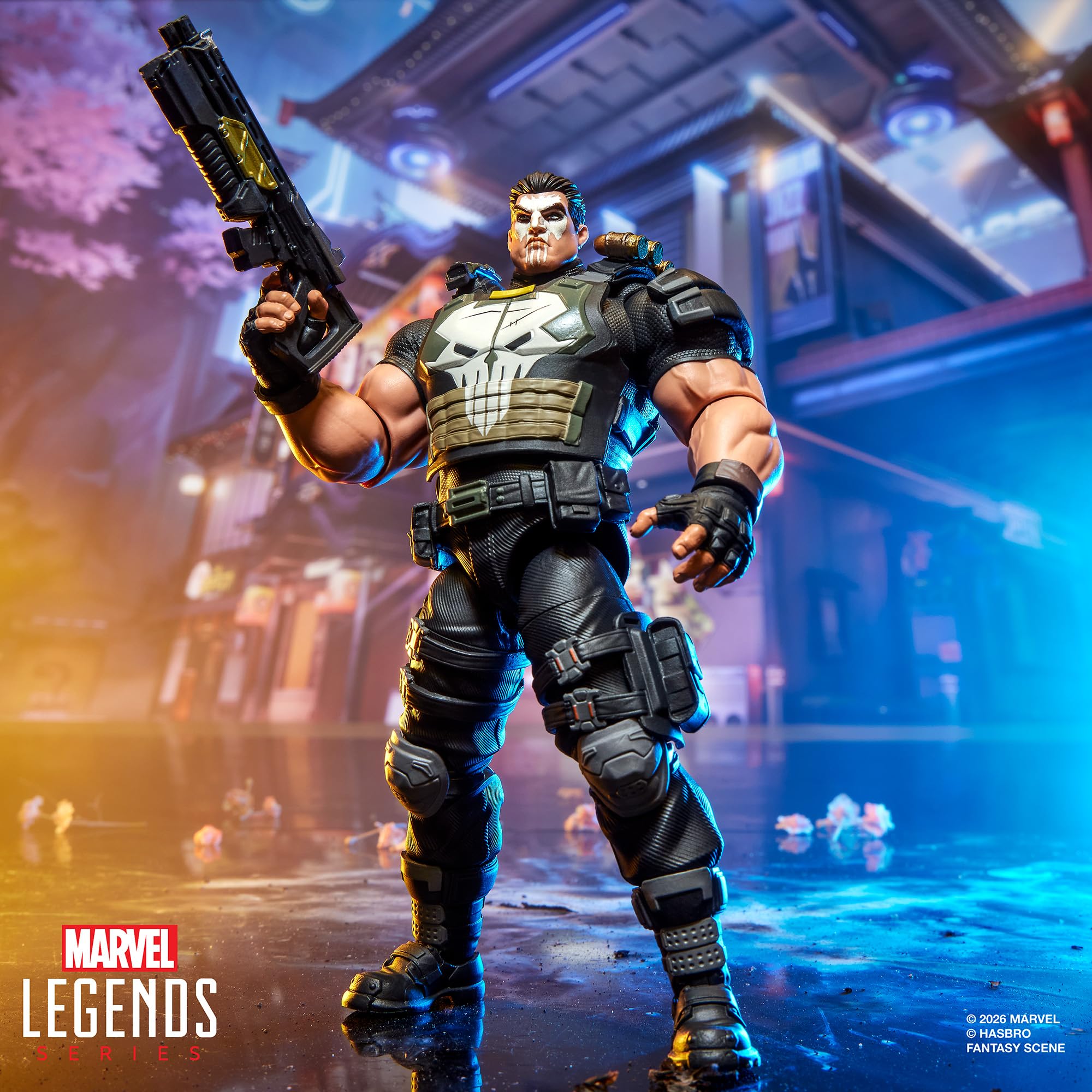 Marvel Legends Series The Punisher Action Figure - Marvel Rivals Video Game Inspired | 6 Inch 4