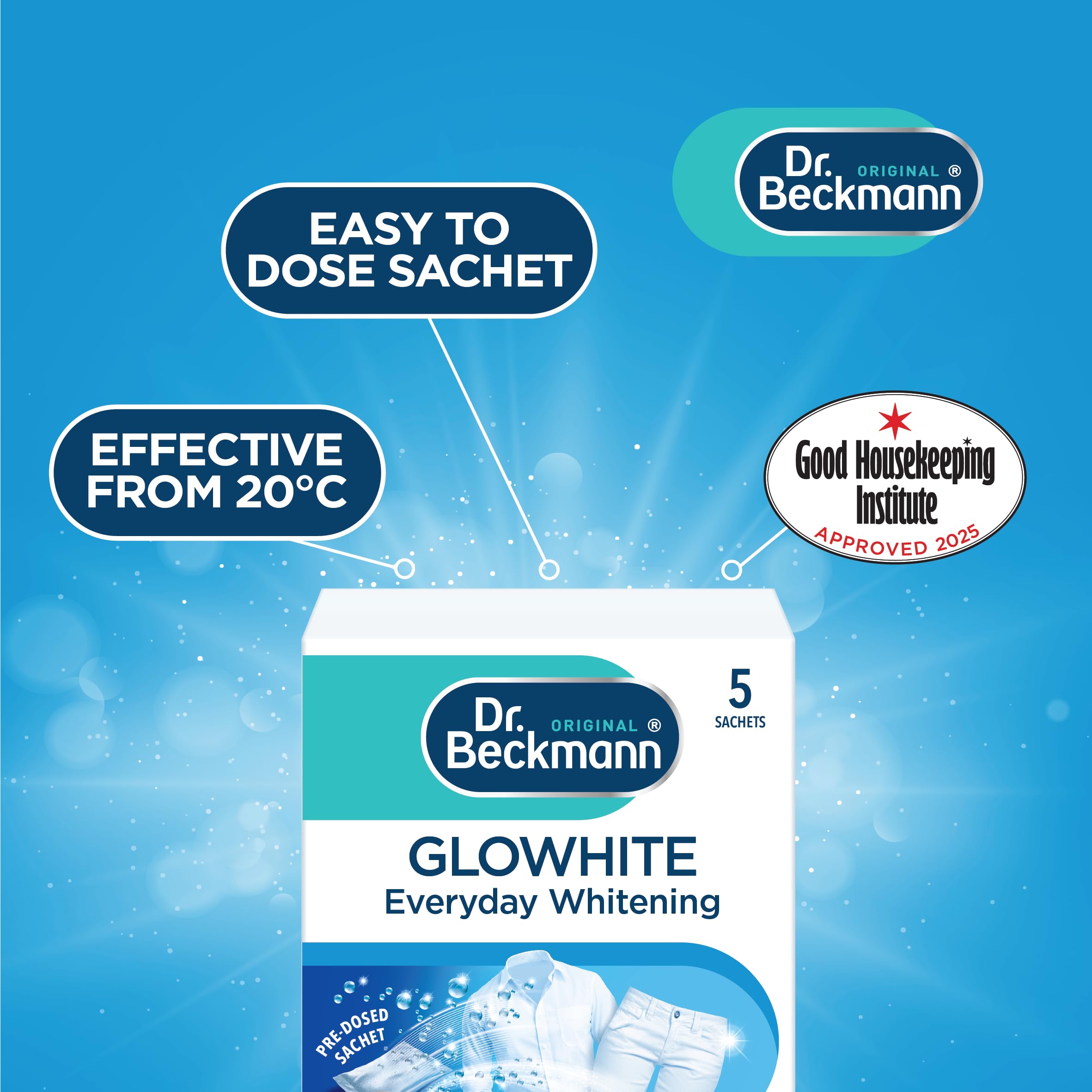Dr. Beckmann - Glowhite Textilweißer für Weißes 11