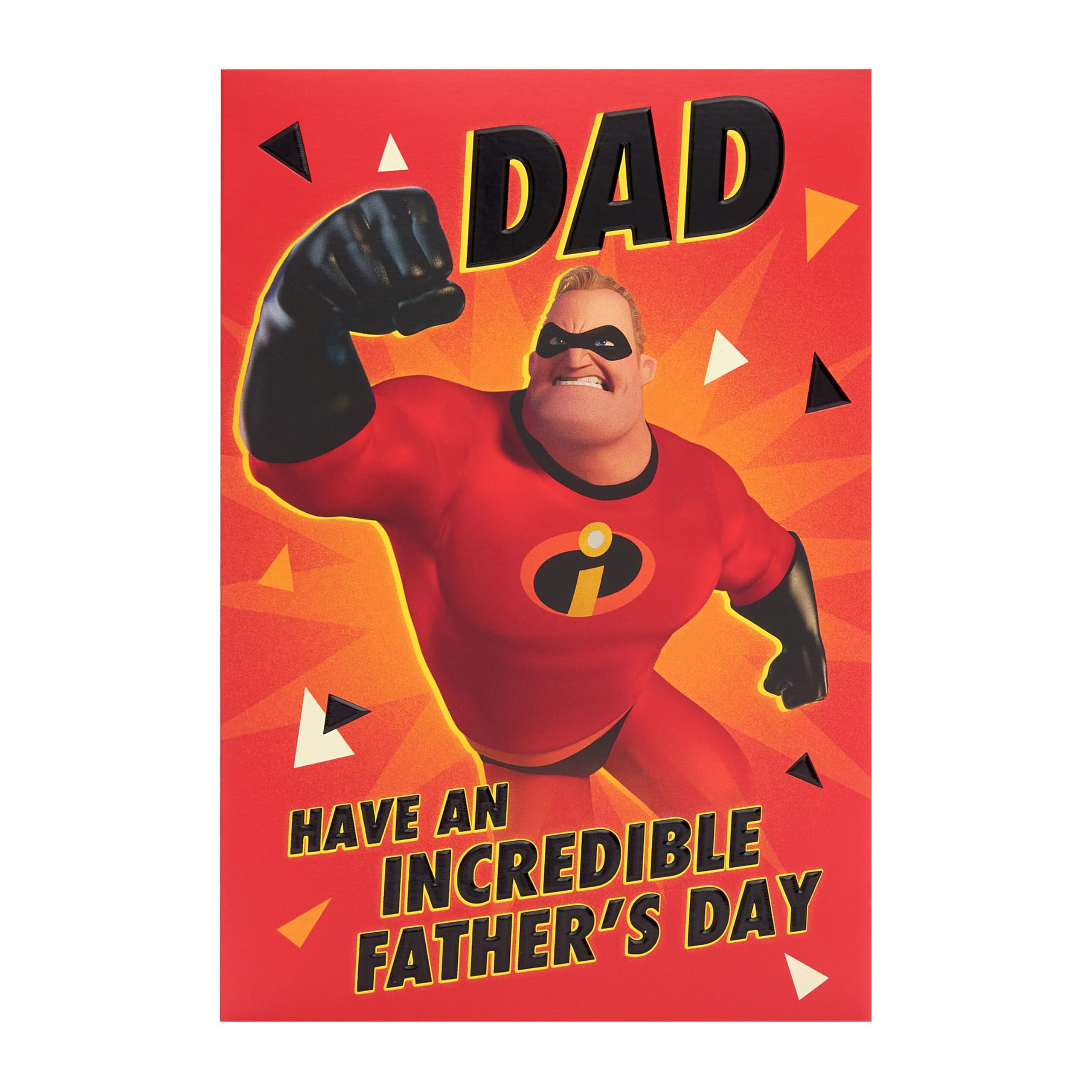 UK Greetings Father's Day Card for Dad, Grandad, Husband | Superhero Design | 14.9 x 22.9 cm 5