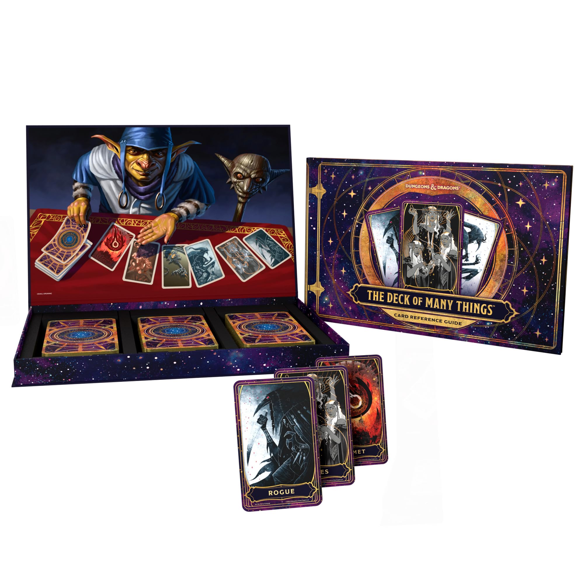 Dungeons & Dragons The Deck of Many Things - Includes Book of Many Things | 66 Cards 4