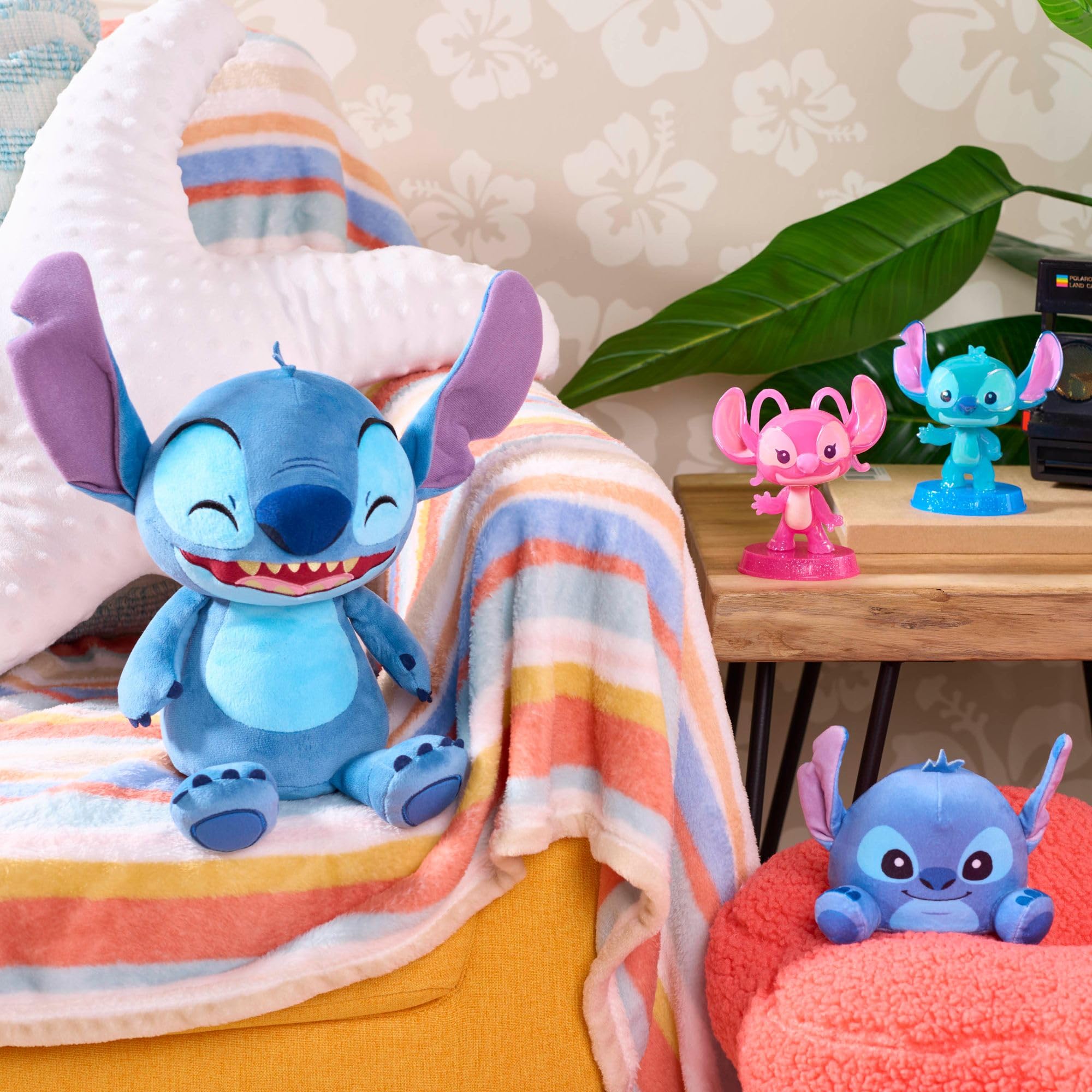 Just Play Disney Stitch Crack Me Up Stitch Interactive Plush Toy, 11 Inch, Ages 3+ 5