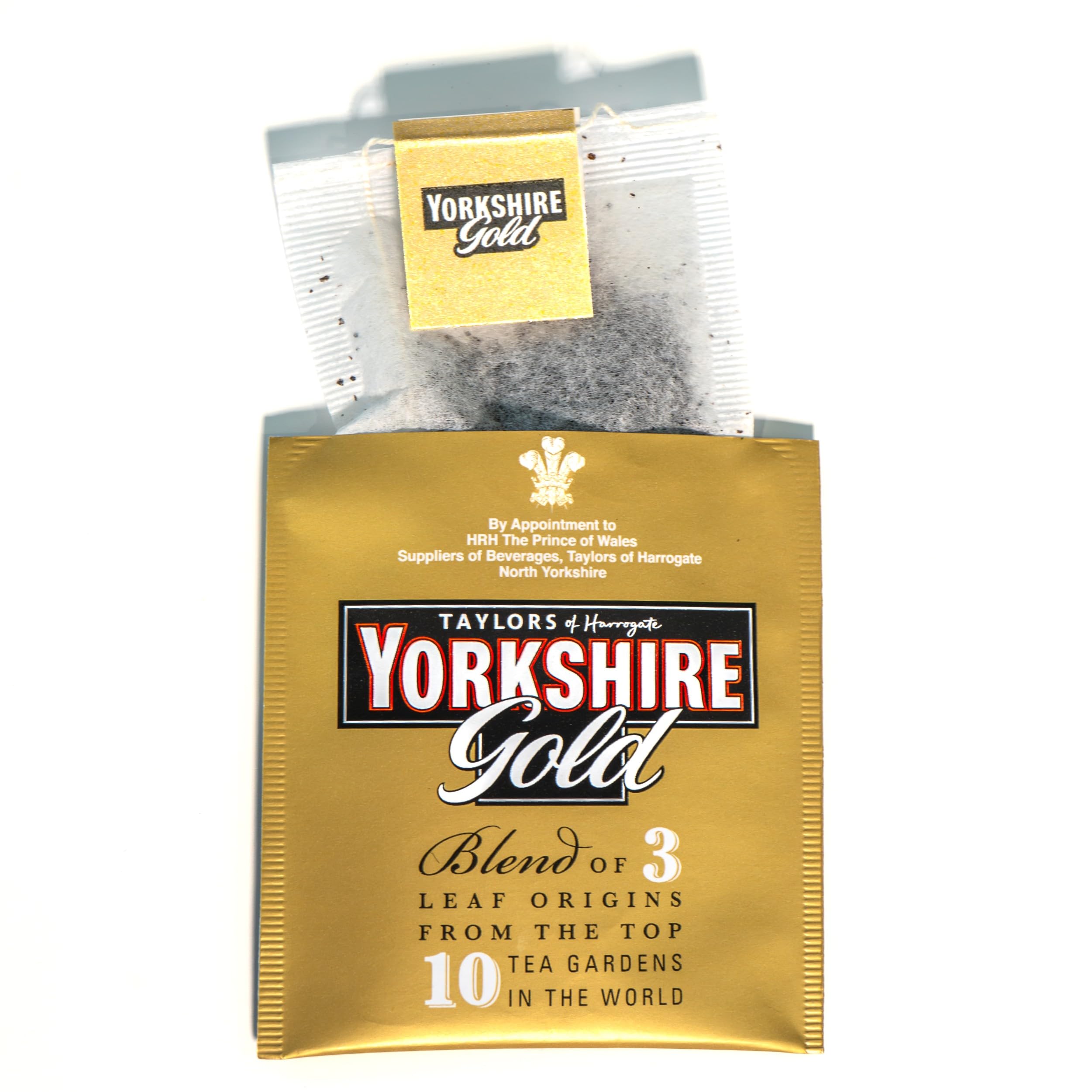Yorkshire Tea Gold Black Tea Bags - 120 Count (6 Boxes of 20) | Rainforest Alliance Certified