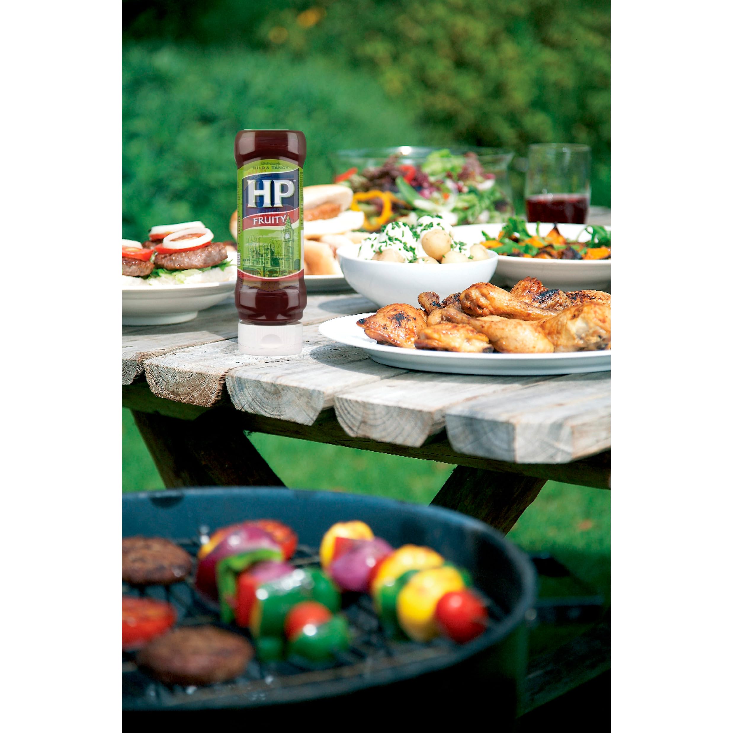 HP Sauce Mild-würzige fruchtige braune Sauce, 470g 5