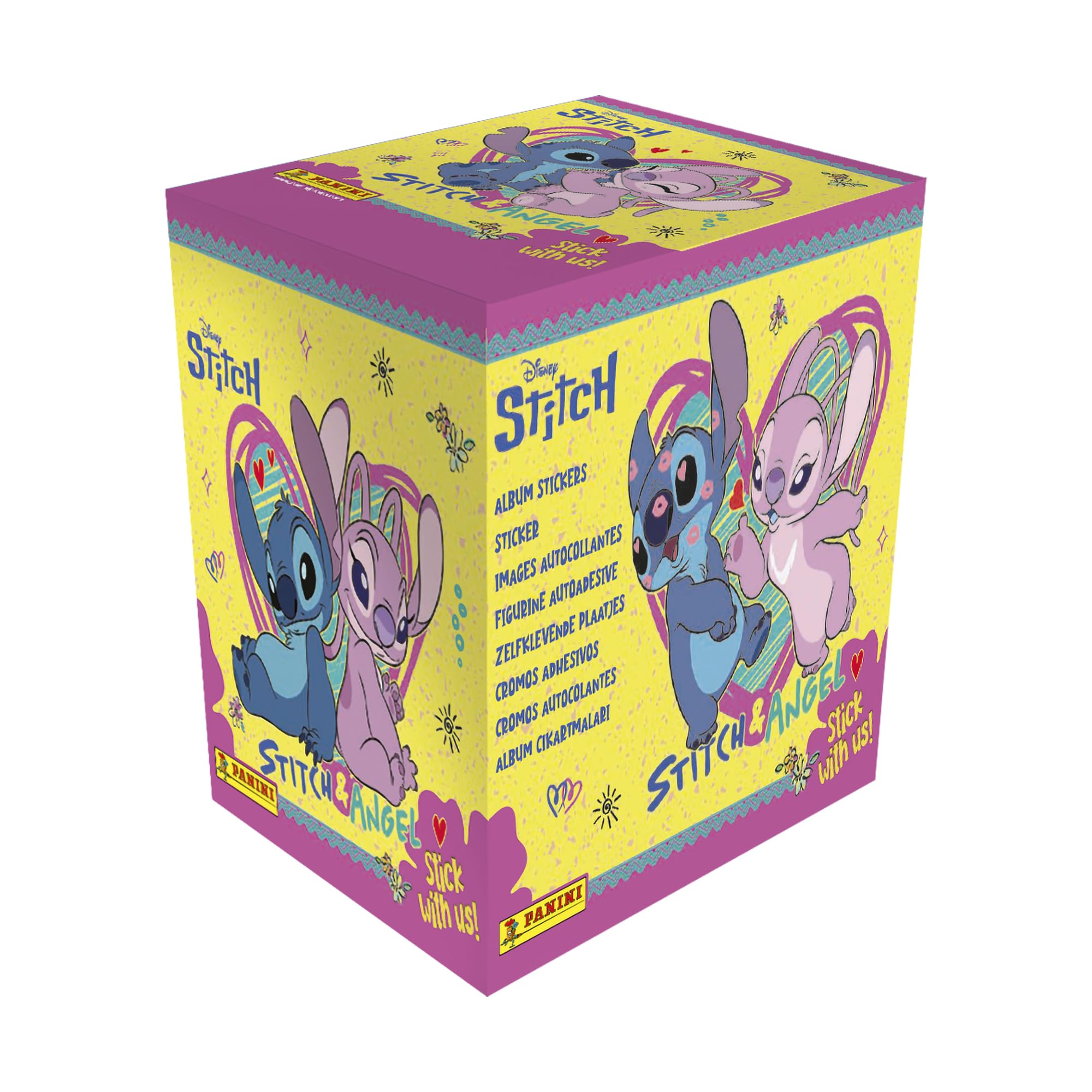 Panini Stitch & Angel Stick with Us Sticker Collection - 36 Packs 1