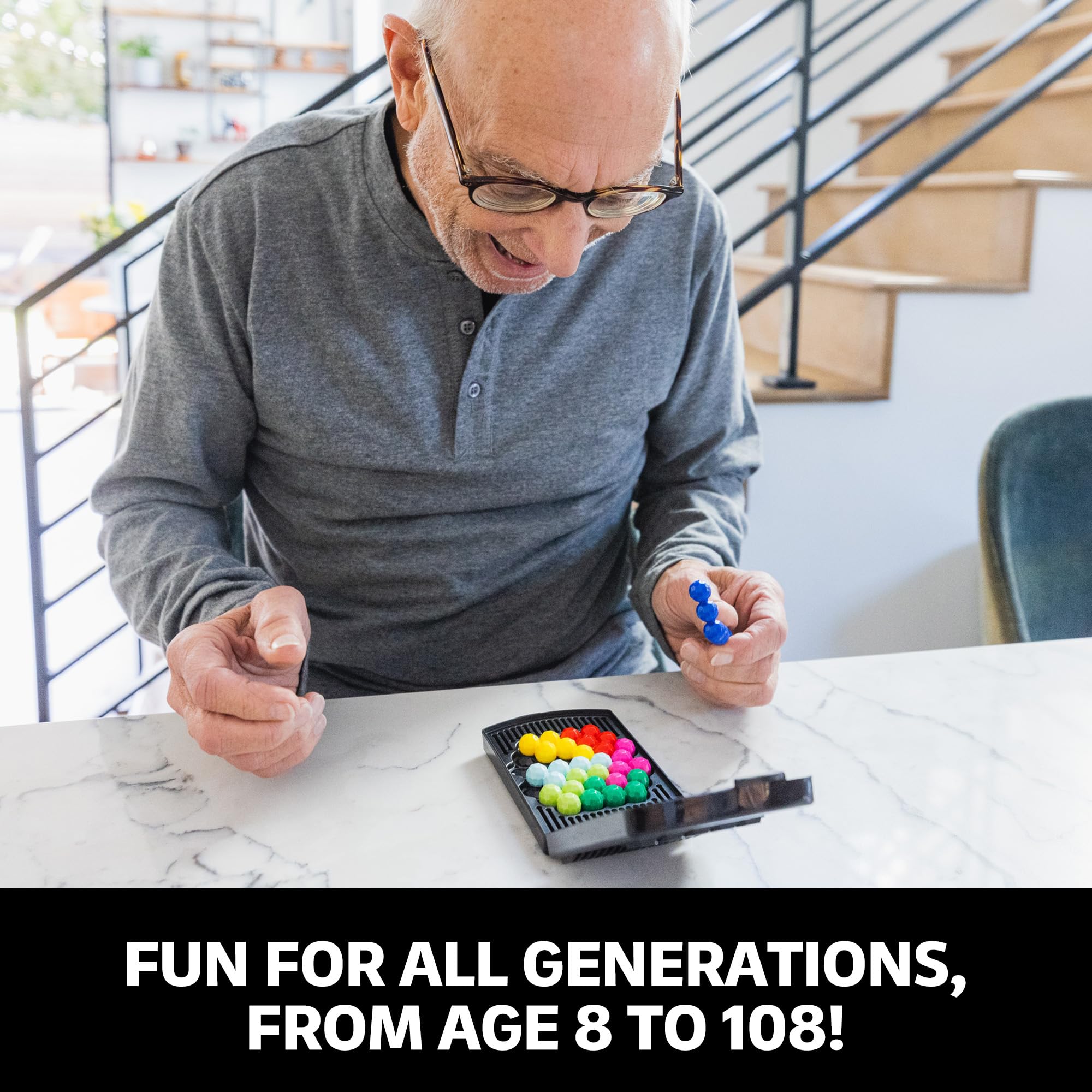 Educational Insights Kanoodle Genius 202 3D Puzzle Game for Ages 8-12 | Solo Play | Portable 5