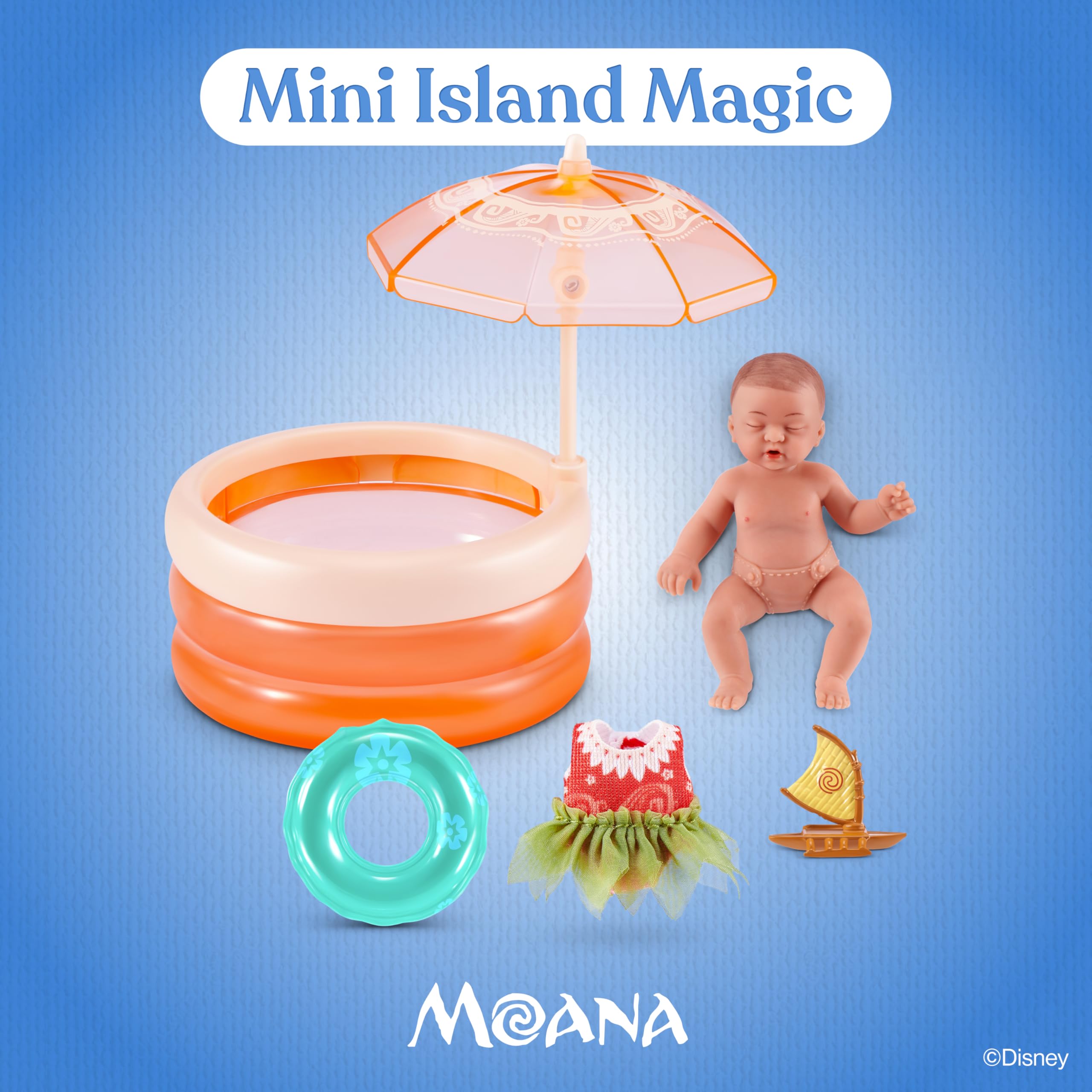 ZURU MY MINI Baby Doll Mystery Capsule 2 Pack | Collectible Disney Figures | Ages 3+ 5