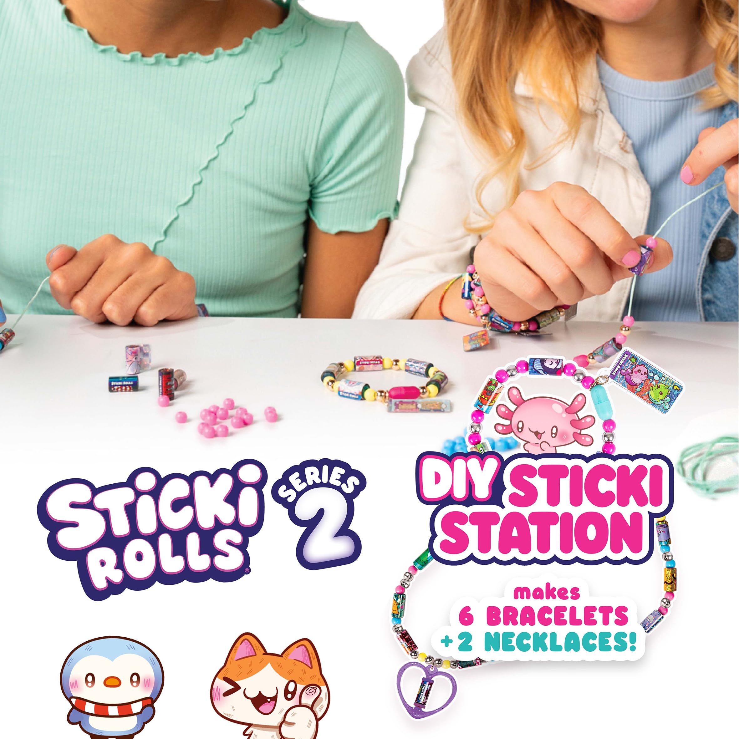 Sky Castle Sticki Rolls Serie 2 – Sticki Station S2 Tragbares und teilbares Sticker-Bastelset 4