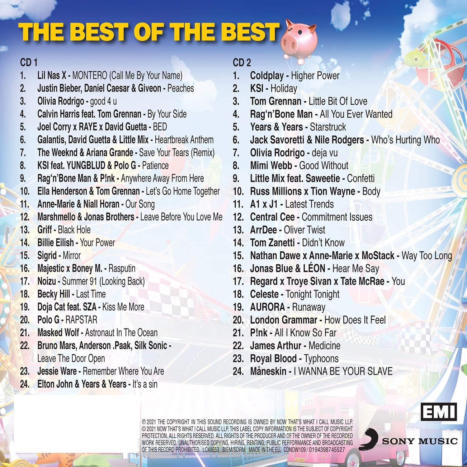 NOW That's What I Call Music! 109 - Audio CD 2