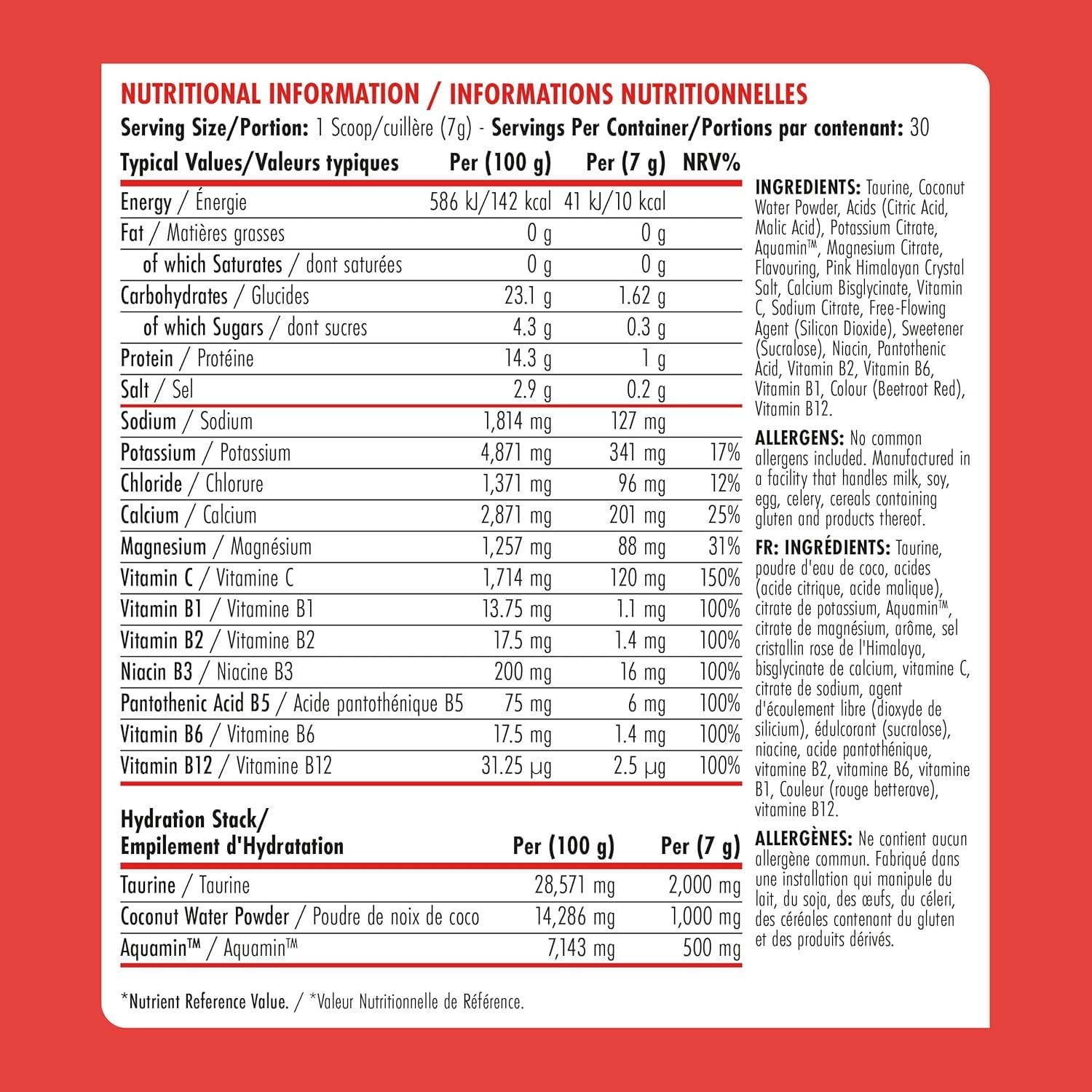Applied Nutrition BodyFuel Hydration Electrolyte & Vitamin Powder - 30 Servings | Vegan & Halal Certified 7