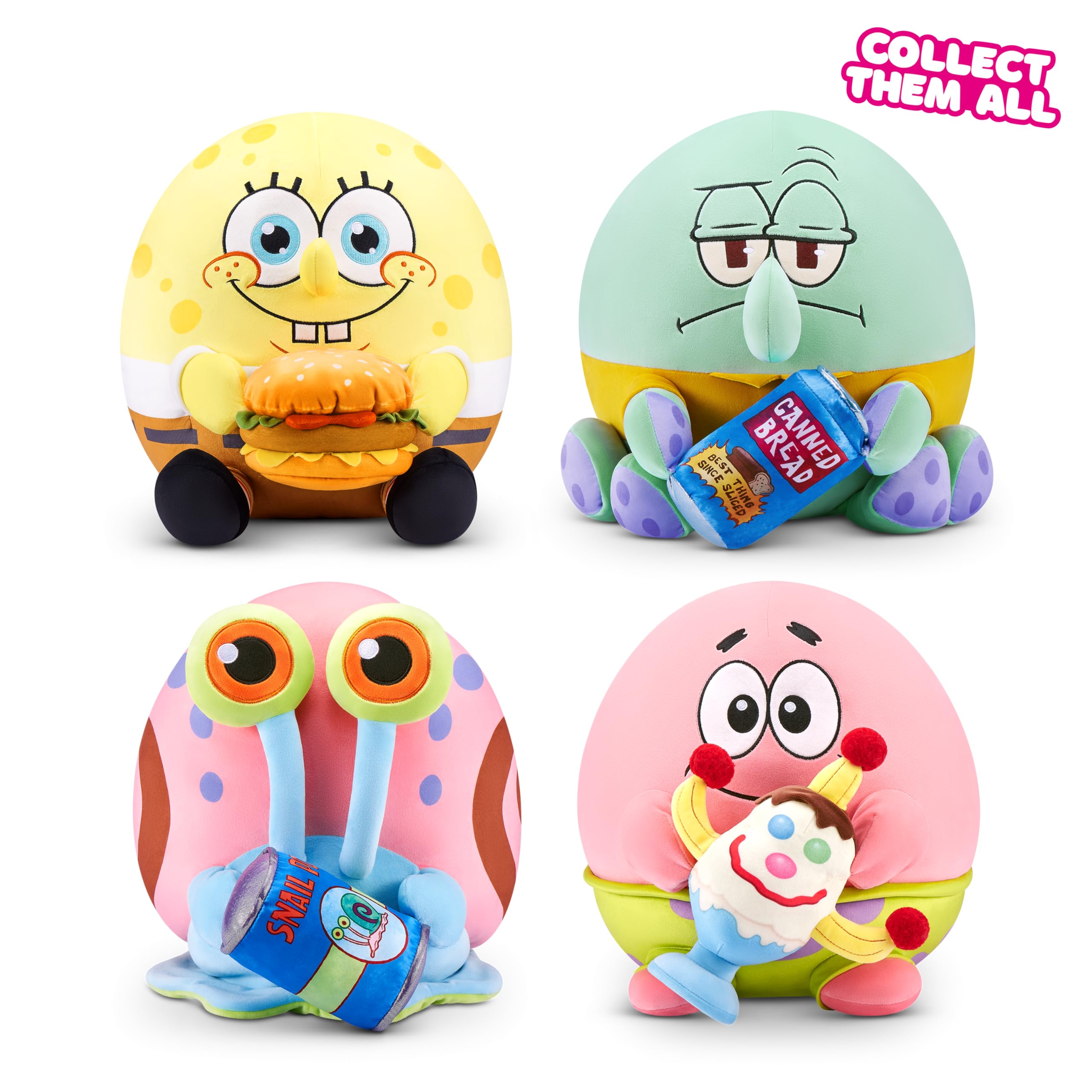 Snackles 14-inch SpongeBob SquarePants Patrick Star Plush - Super-Soft Stuffed Animal 9