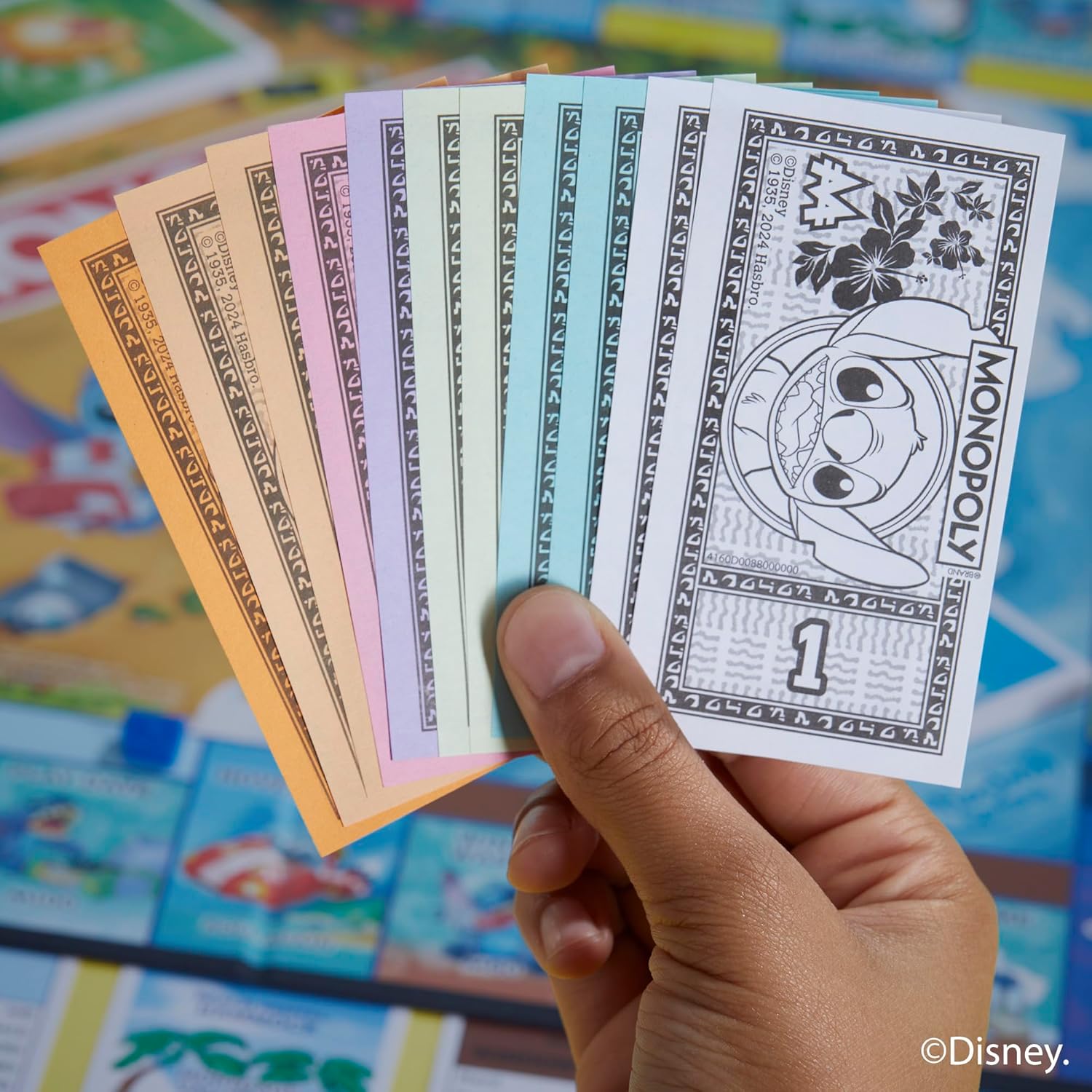 Monopoly Disney Stitch Edition Brettspiel – Englische Version 4