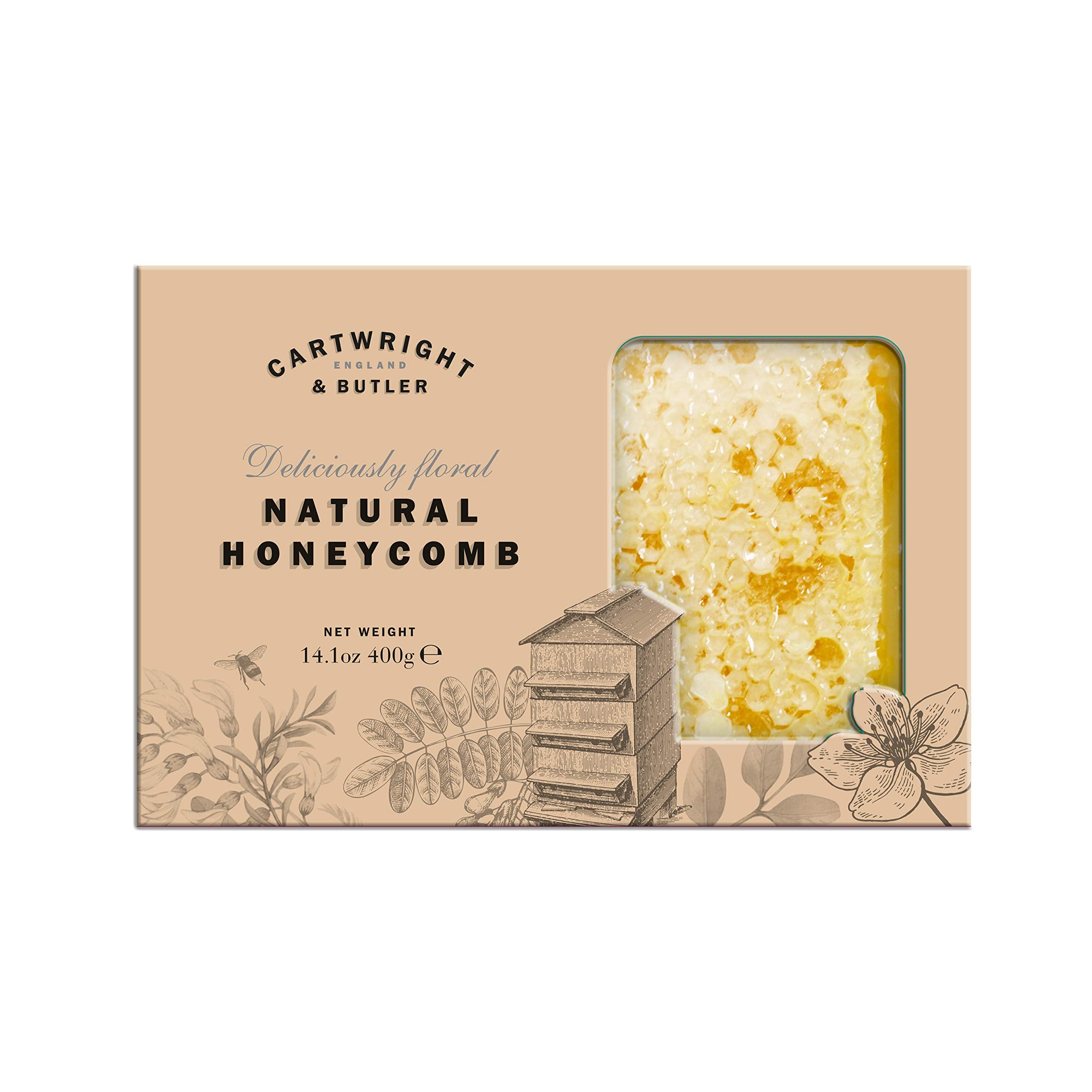 Cartwright & Butler Honeycomb in Carton - 100% Natural Acacia Honey | 400g