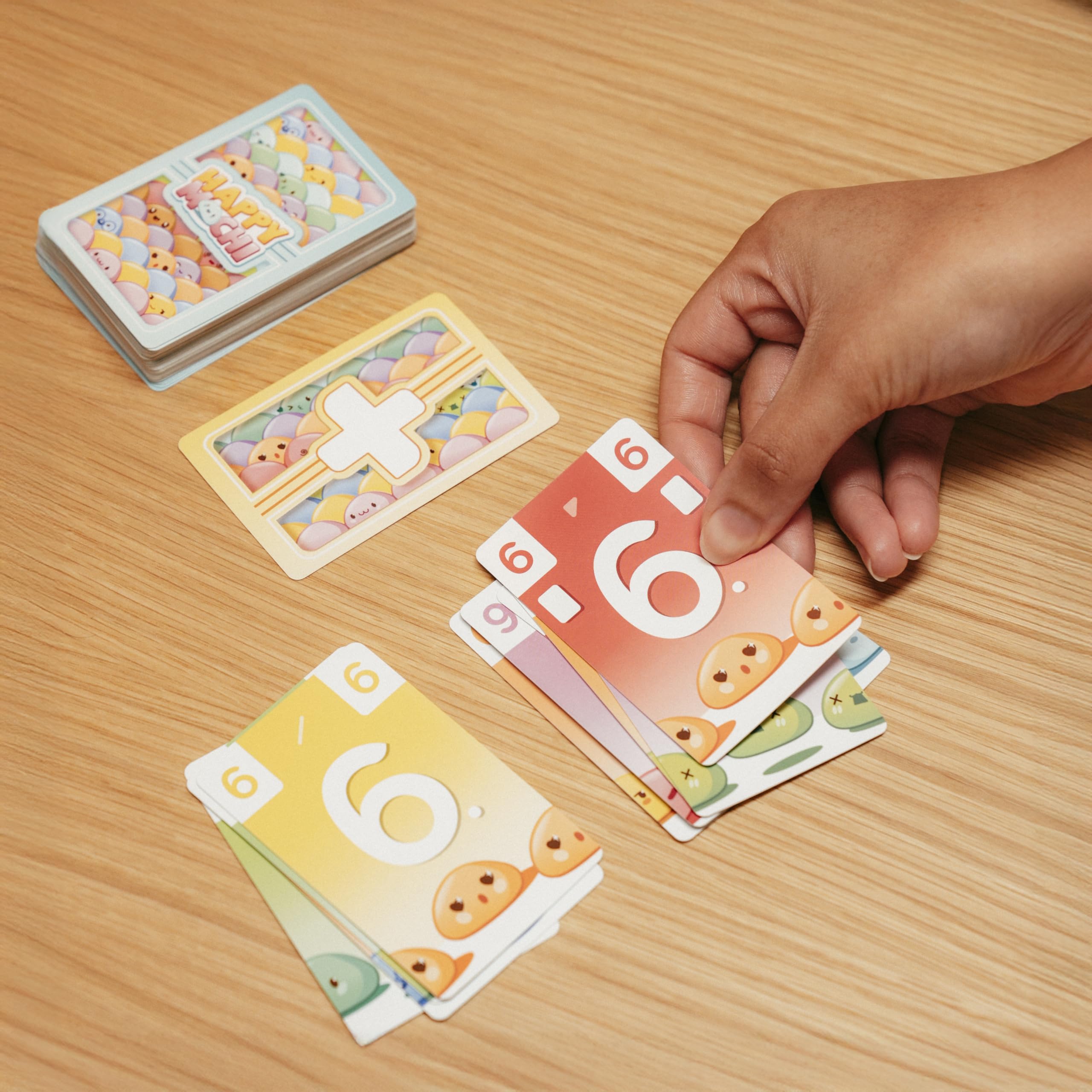 Zygomatic Happy Mochi Family Card Game | Ages 8+ | 2-6 Players | 71 Cards 5