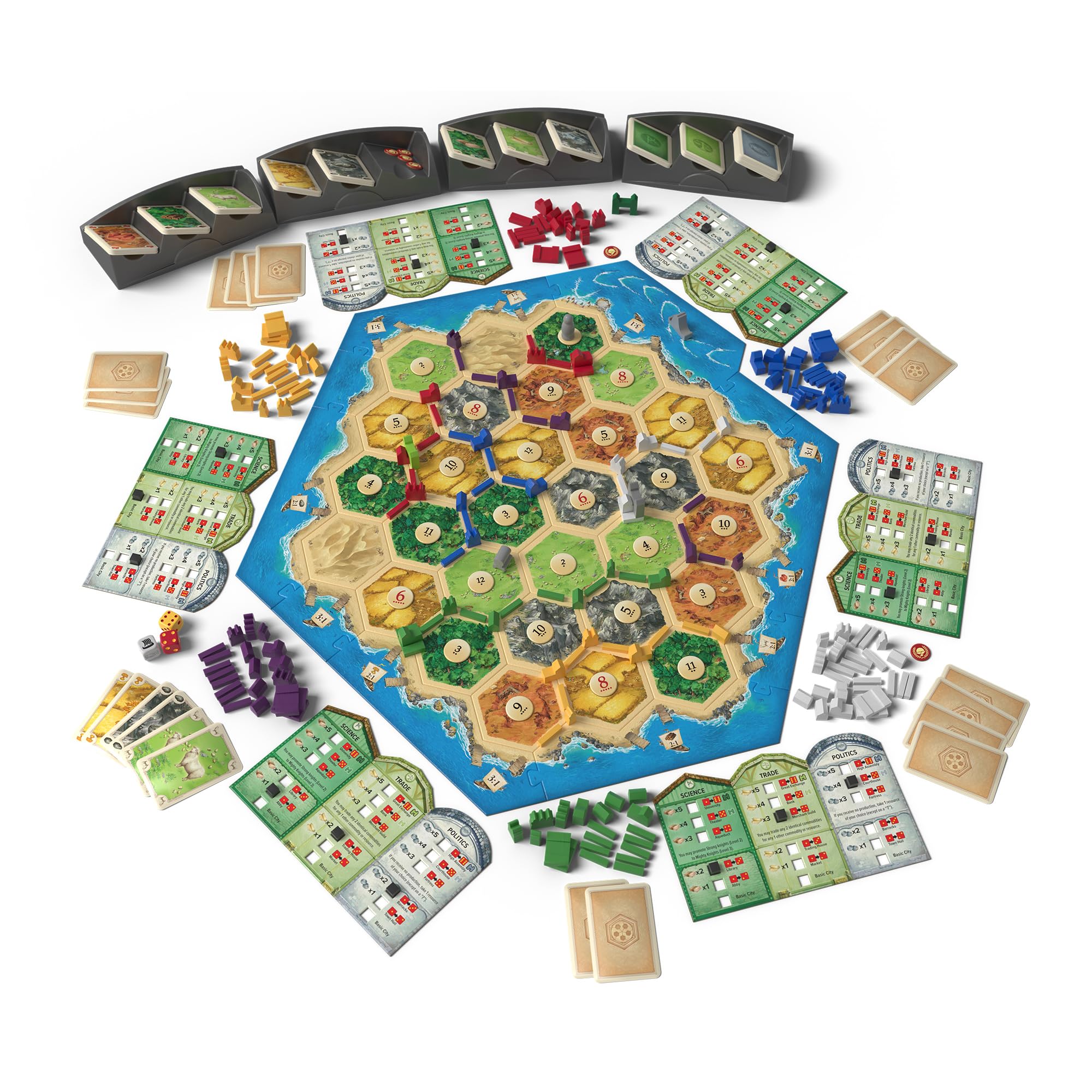 CATAN Cities & Knights 5-6 Player Expansion 6th Edition 2