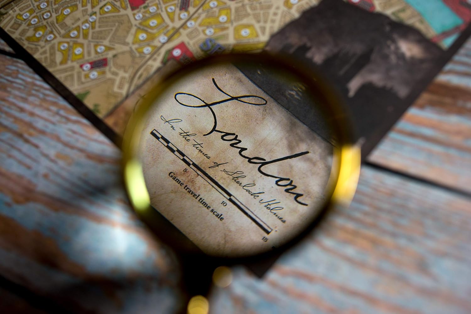 Space Cowboys Sherlock Holmes Consulting Detective: The Thames Murders and Other Cases Board Game 4