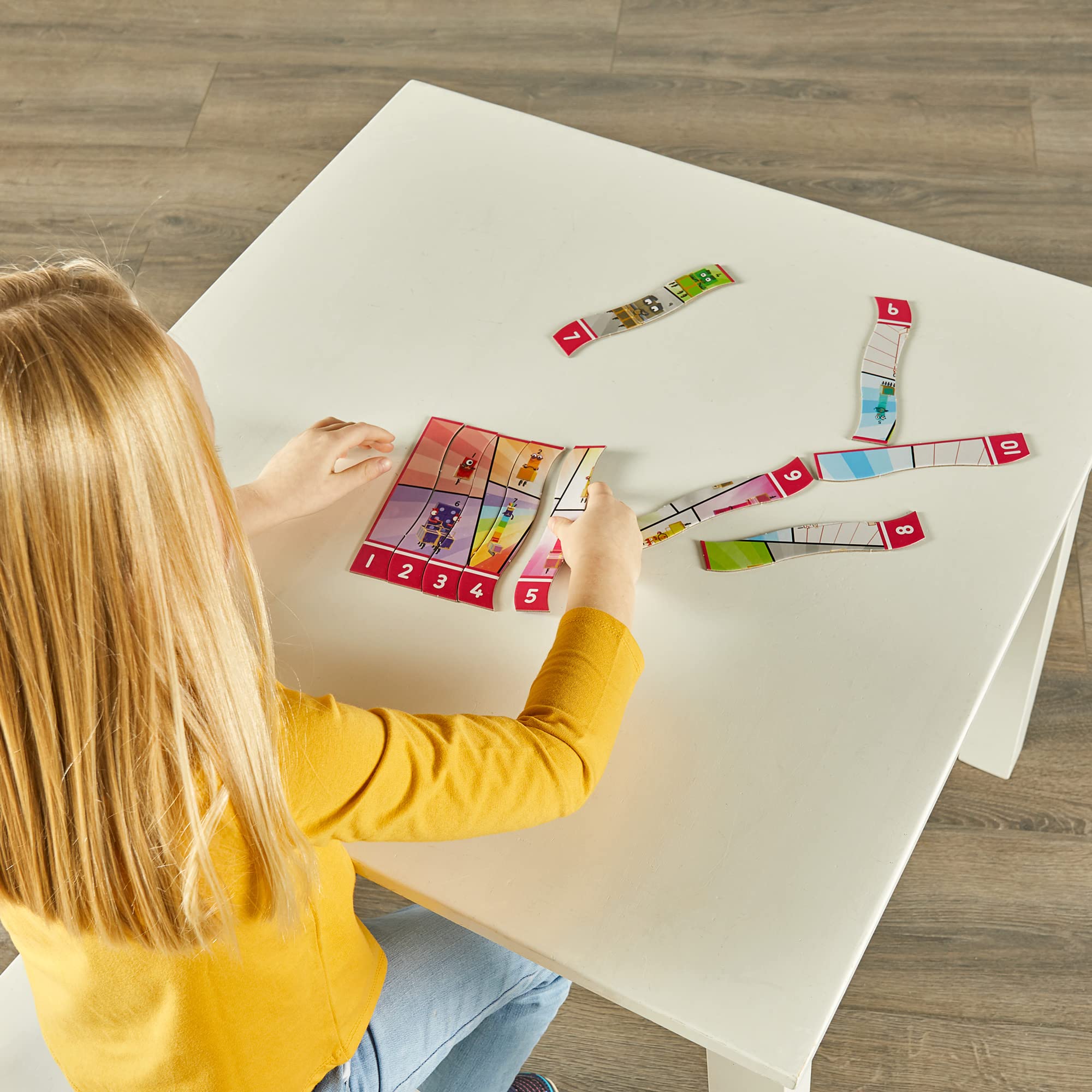 Learning Resources Numberblocks Sequencing Puzzle for Counting 1-20 | 10 Double-Sided Puzzles 6