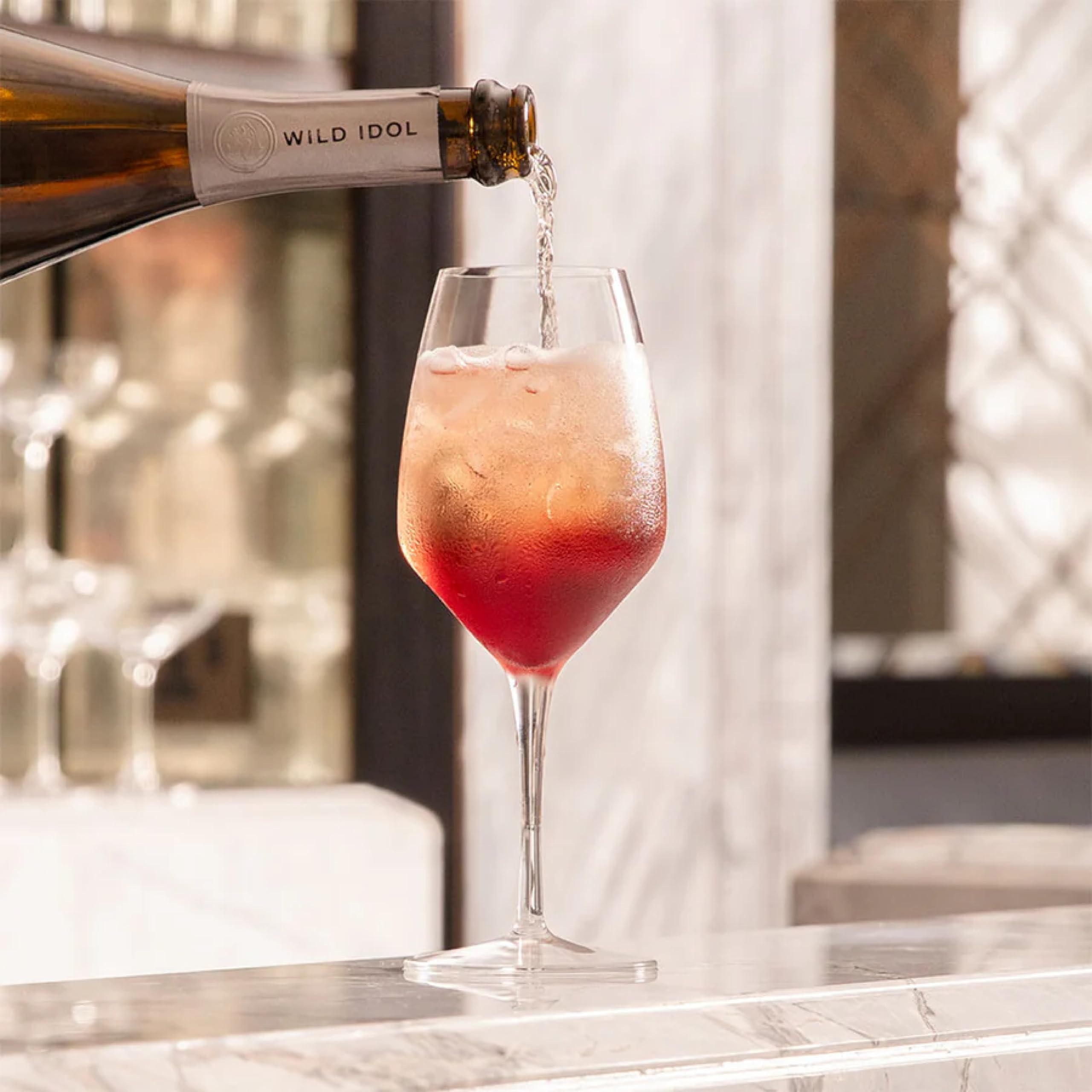 Wild Idol Alcohol-Free Sparkling White Wine | 0.0% ABV | 750ml Bottle 6