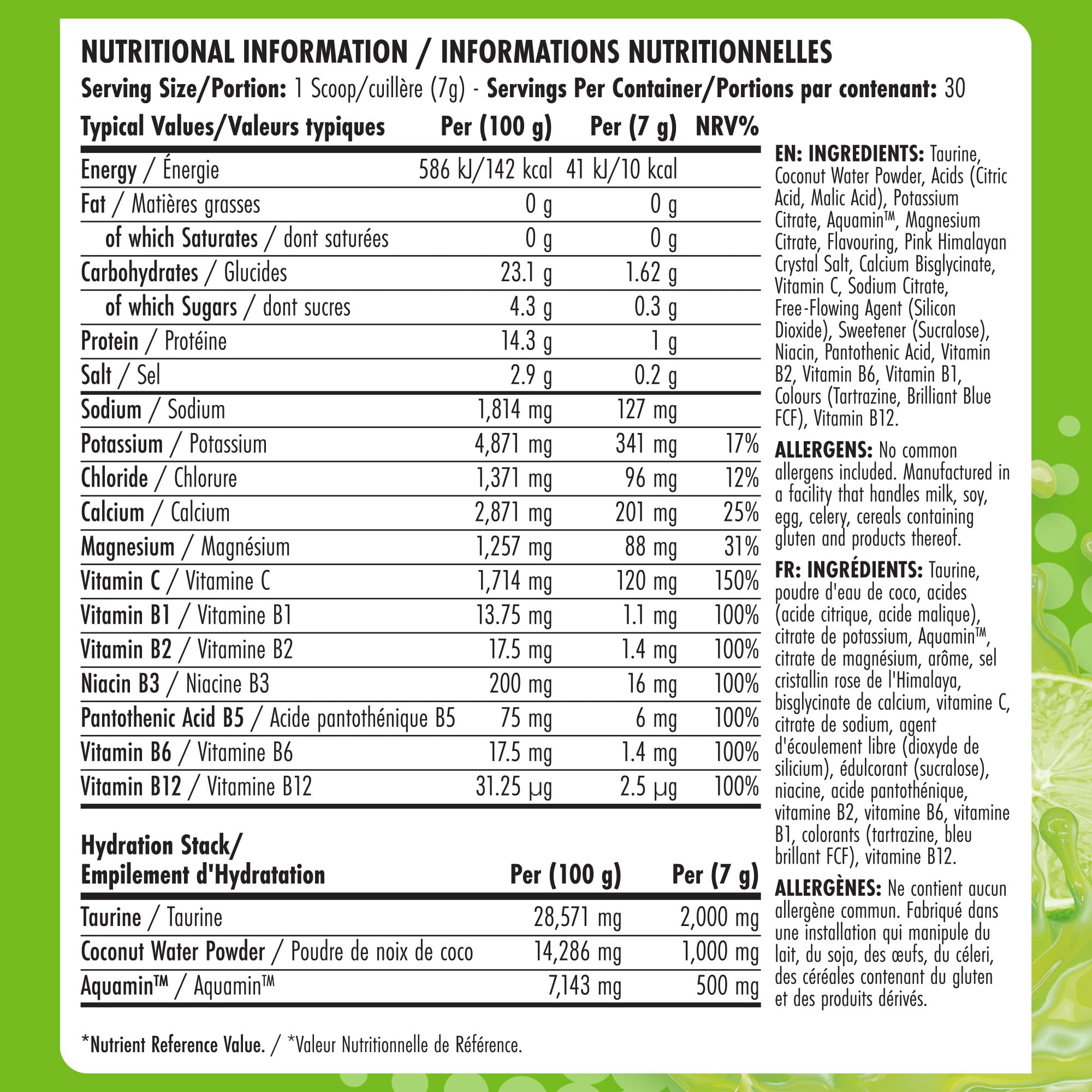 Applied Nutrition BodyFuel Hydration Electrolyte & Vitamin Powder - 30 Servings | Vegan & Halal 5