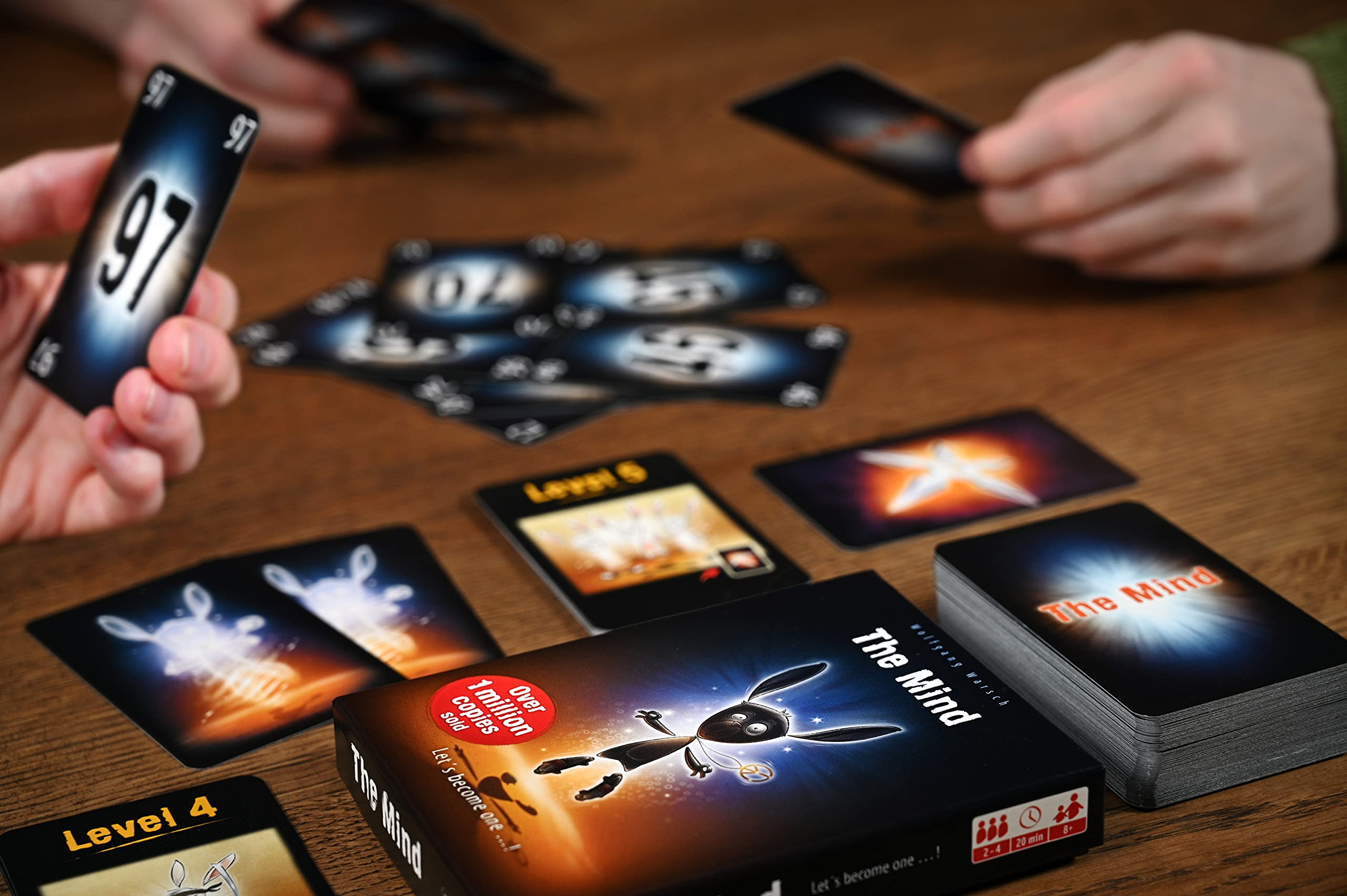 COILEDSPRING The Mind Card Game - Telepathic Cooperation | Ages 8+ | 2-4 Players | 20 Min Playtime 5
