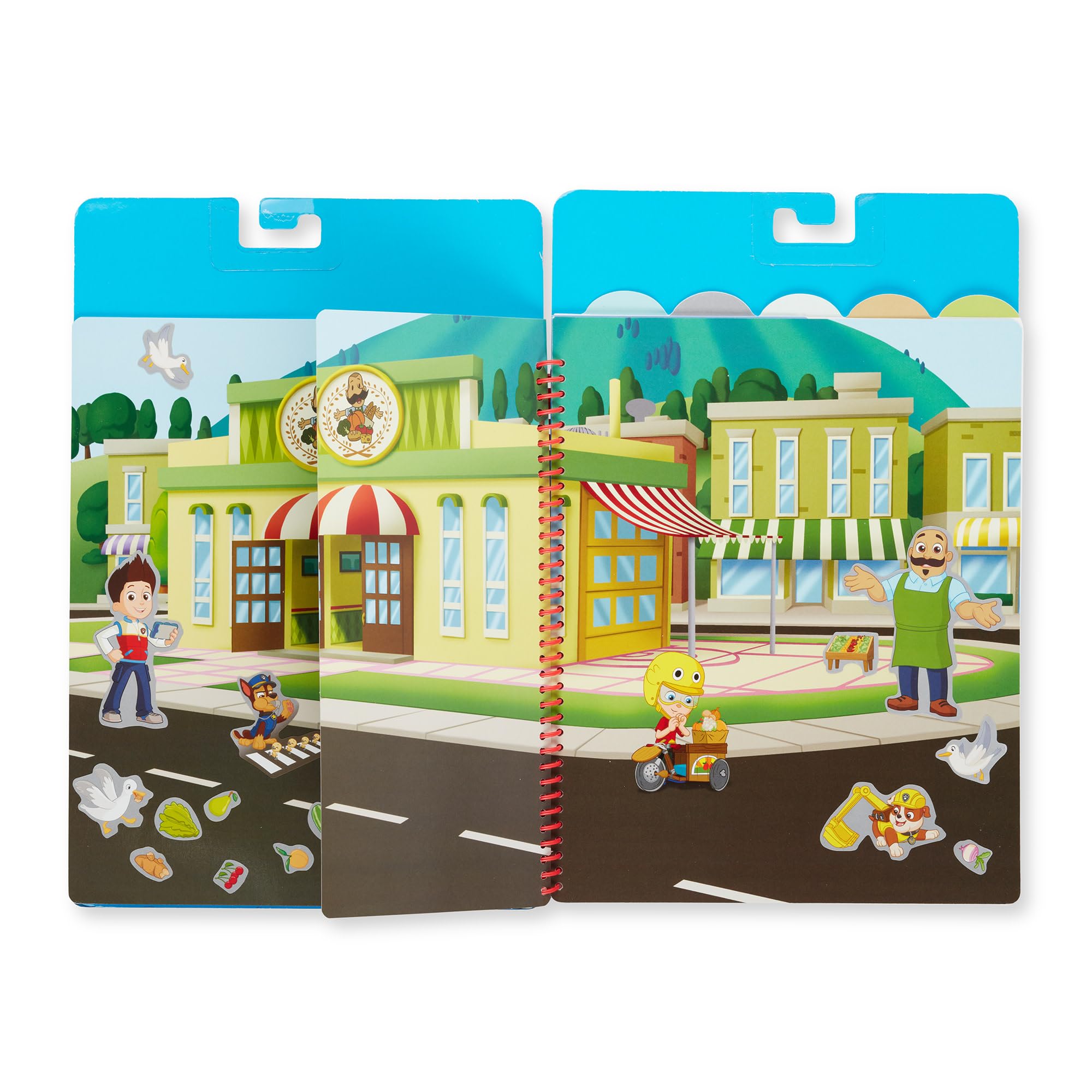 Melissa & Doug PAW Patrol Reusable Stickers Adventure Bay Activity Pad | 164 Stickers 4