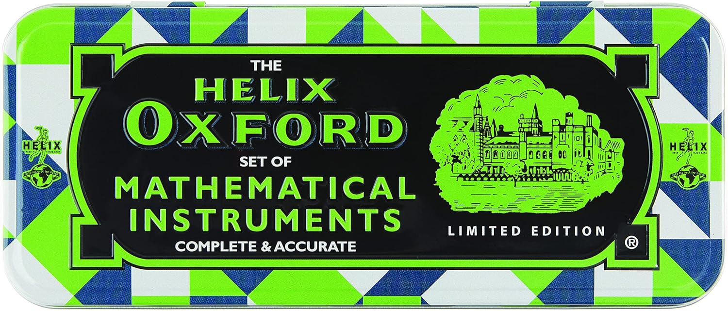 Helix Oxford Geo Maths Set - Green 4