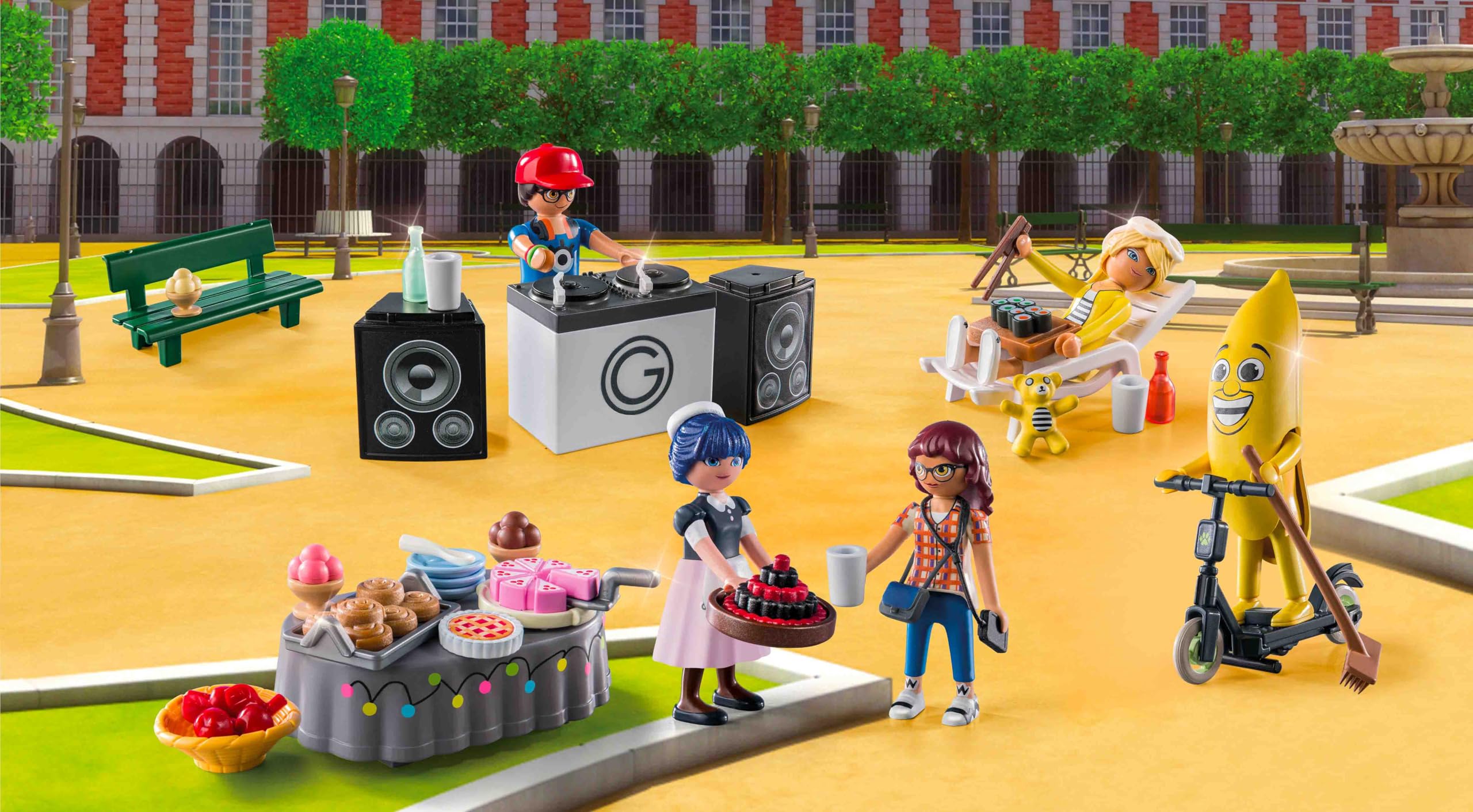 Playmobil 71344 Advent Calendar: Miraculous - Picnic in Paris - 72-Piece Playset for Ages 4+ 9