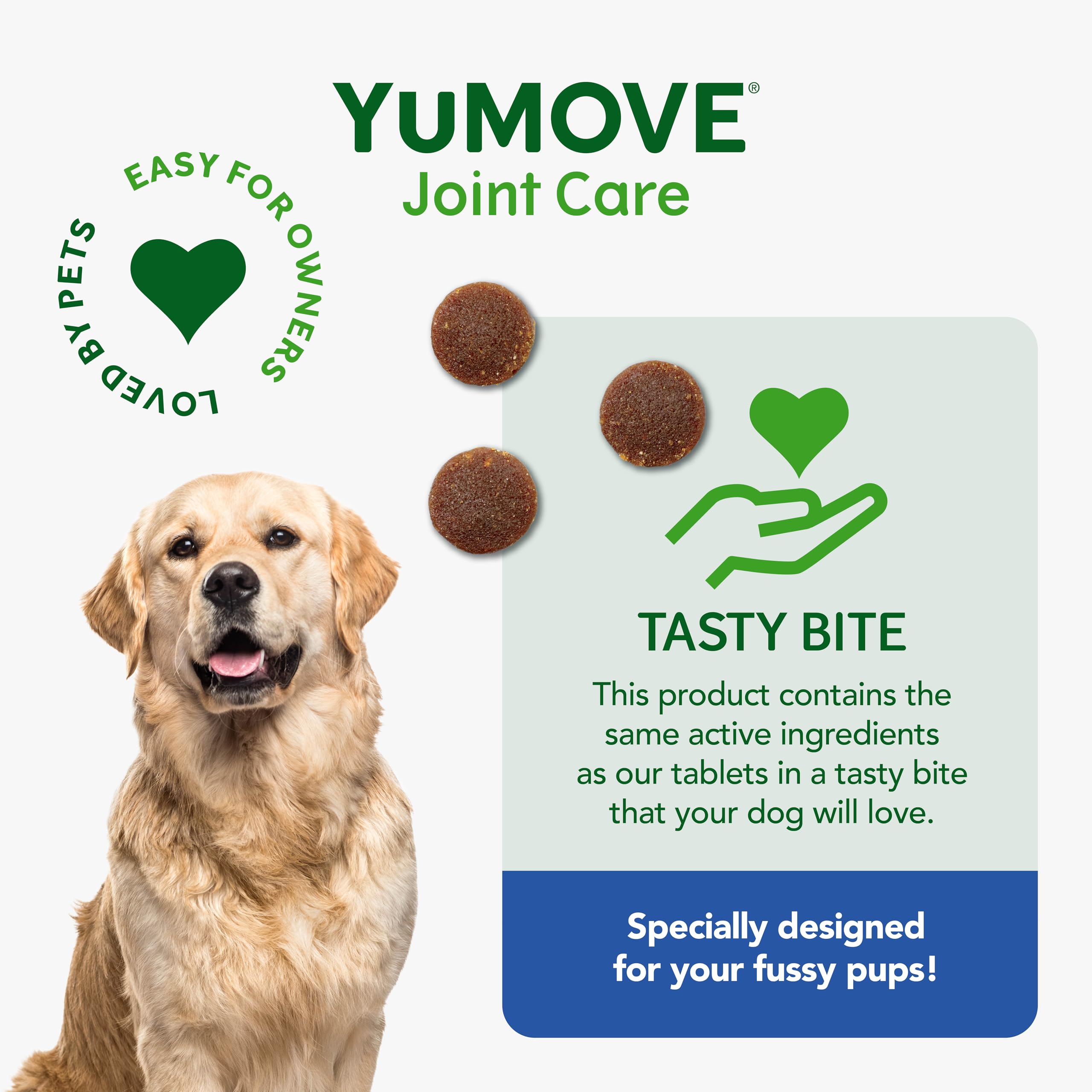 YuMOVE Senior Dog Joint Supplement - Daily Bites for Joint Care | 60 Chews 4