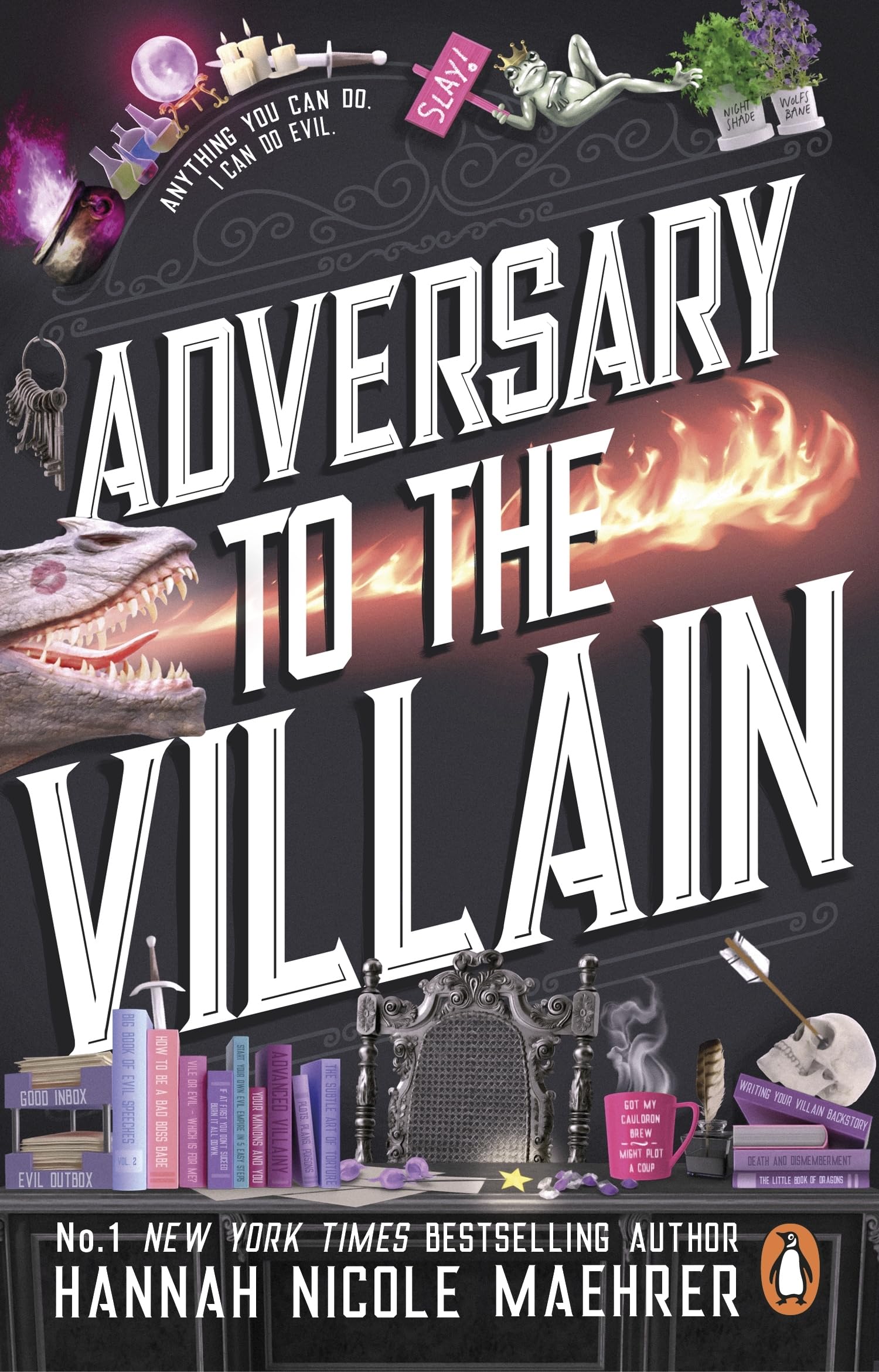 Adversary to the Villain (Assistant to the Villain, Book 4) by Hannah Nicole Maehrer | Paperback
