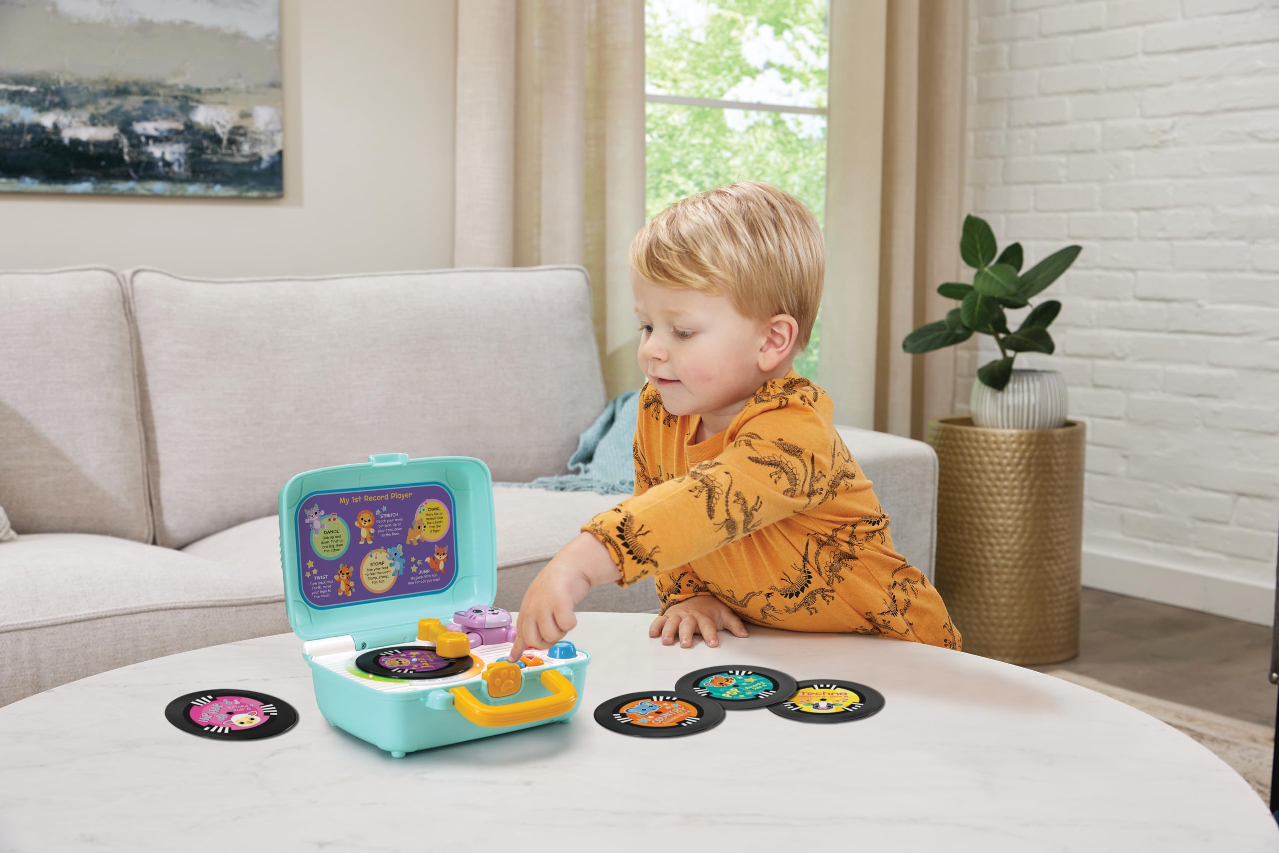 VTech Baby My 1st Record Player - Interactive Turntable for Ages 12-36 Months | 5 Music Styles 3