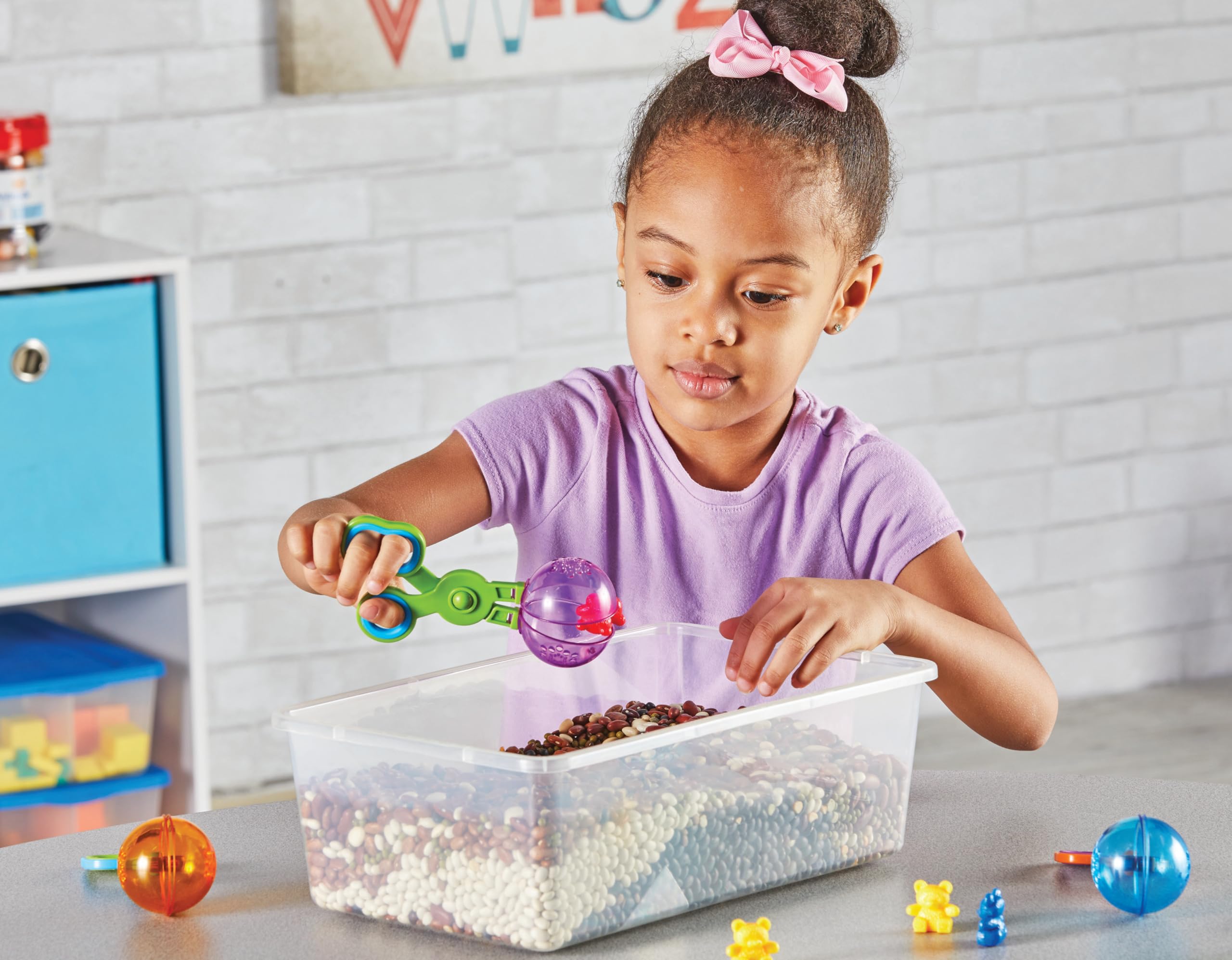 Learning Resources Handy Scoopers - Fine Motor Skills & Sensory Play Tool | Ages 3+ 6