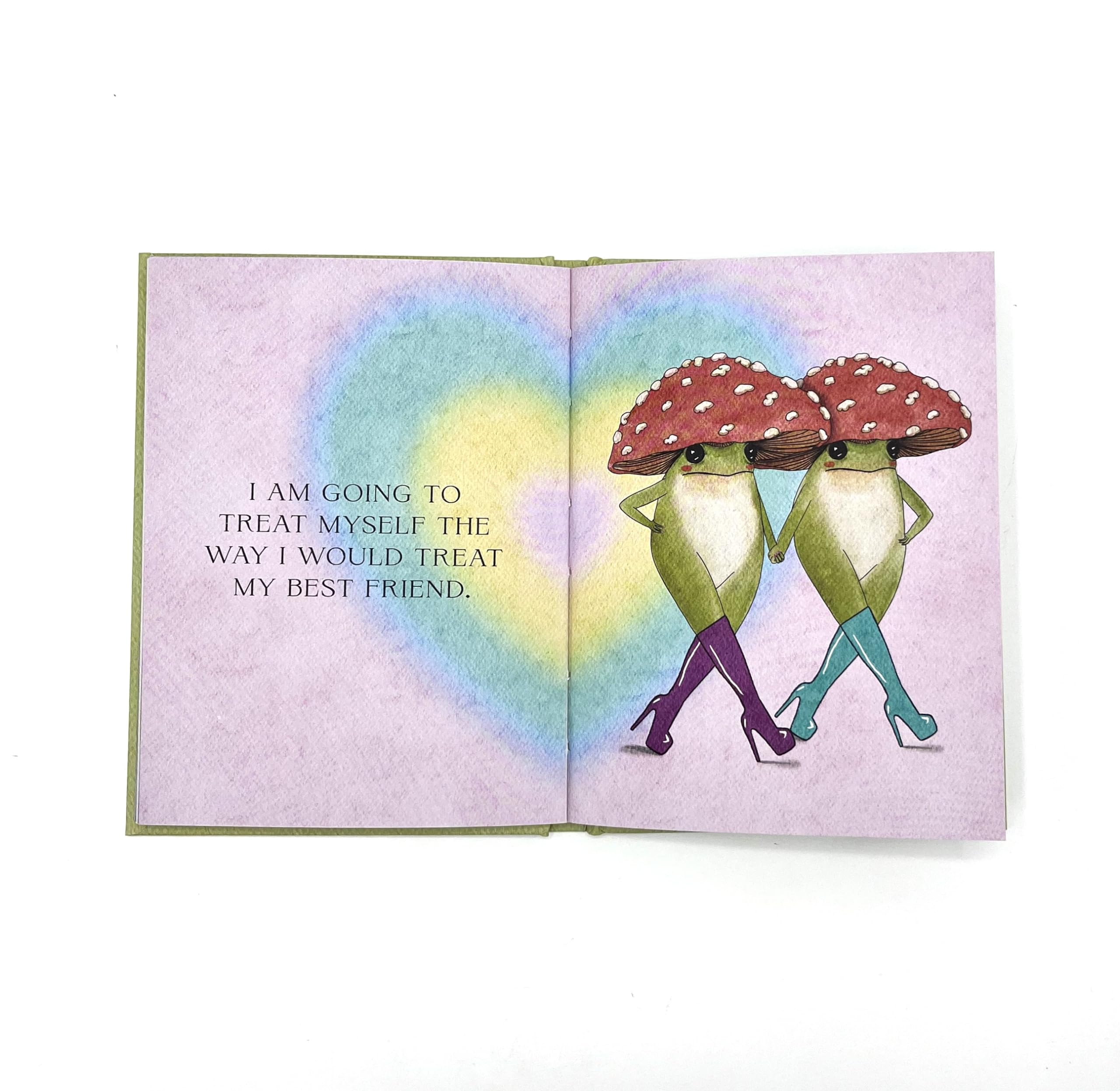 Summersdale The Little Frog's Guide to Self-Care: Affirmations, Self-Love and Life Lessons | Hardcover 3