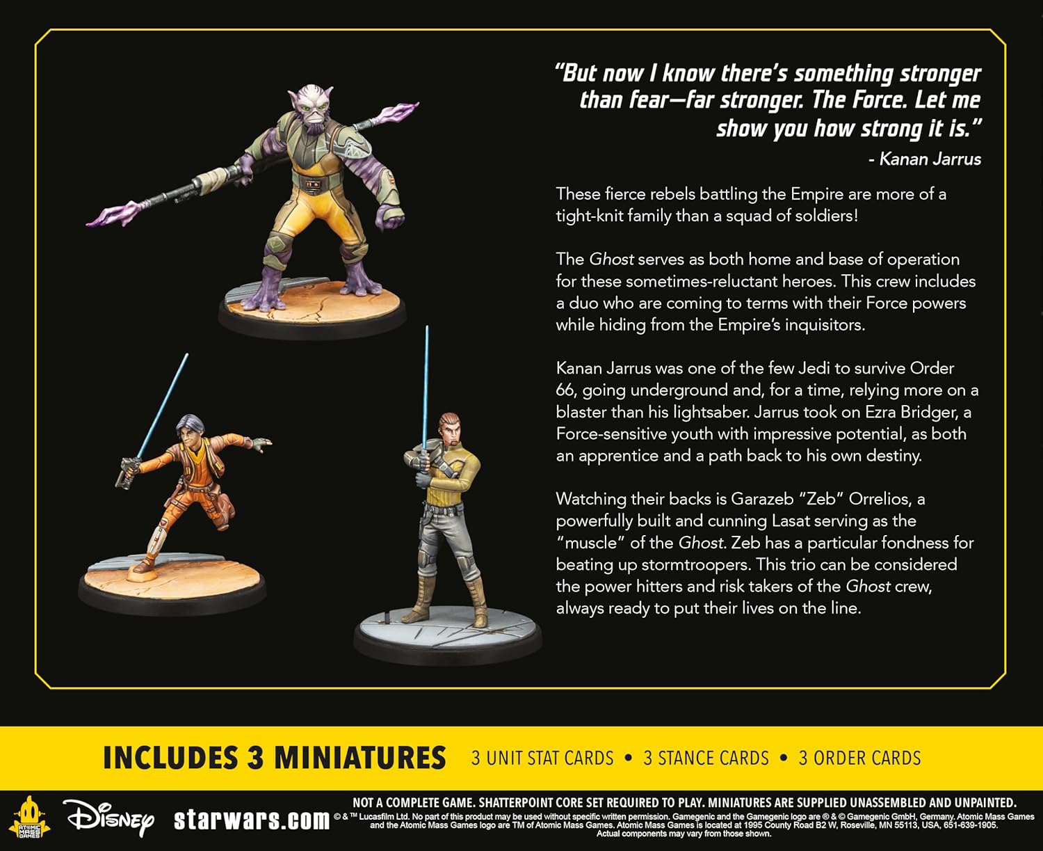 Atomic Mass Games Star Wars: Shatterpoint Stärker als Fear Squad Pack 5