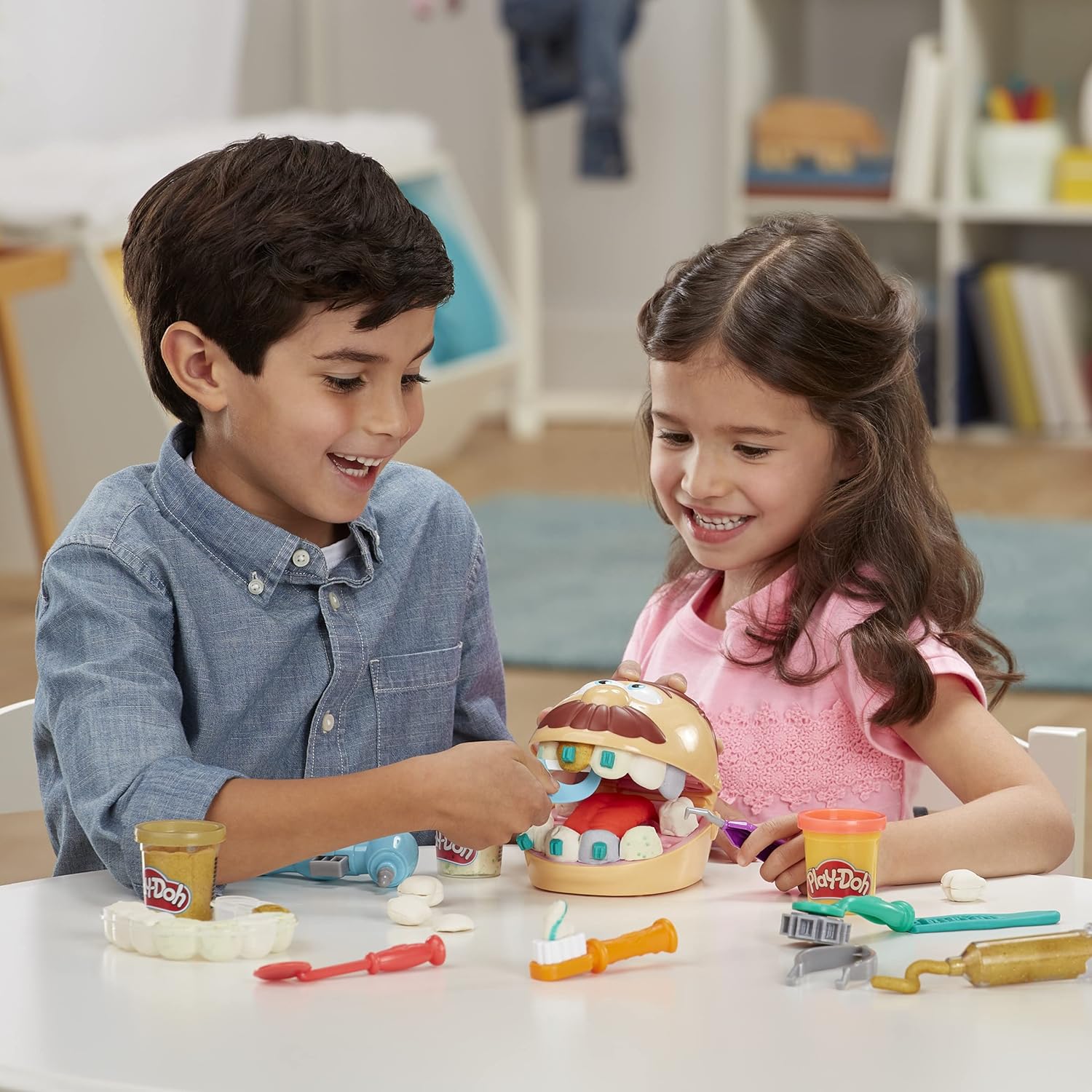 Play-Doh Drill 'n Fill Dentist - Pretend Play Dental Set for Kids 3+ 9