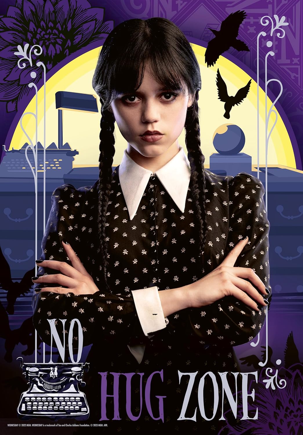 Ravensburger Wednesday Addams 300-Piece Jigsaw Puzzle for Adults and Kids