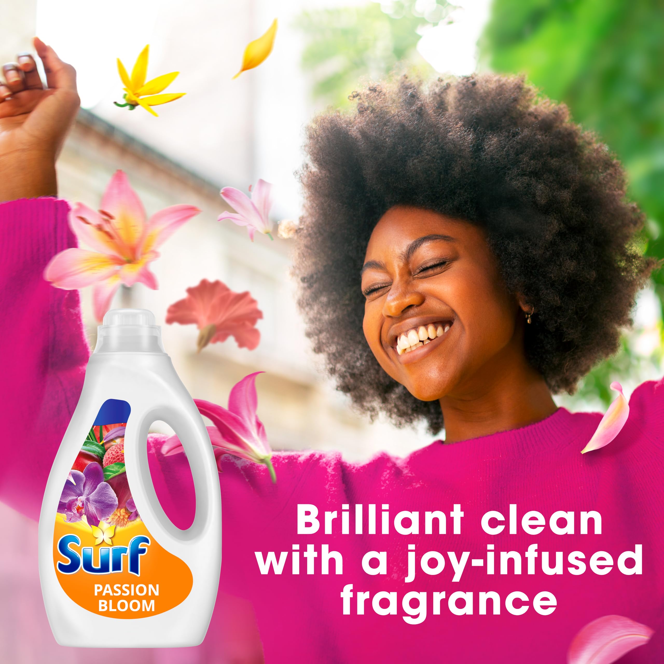 Surf Passion Bloom Laundry Washing Liquid Detergent - 945 ml | Stain Remover | 12 Hour Fragrance 6