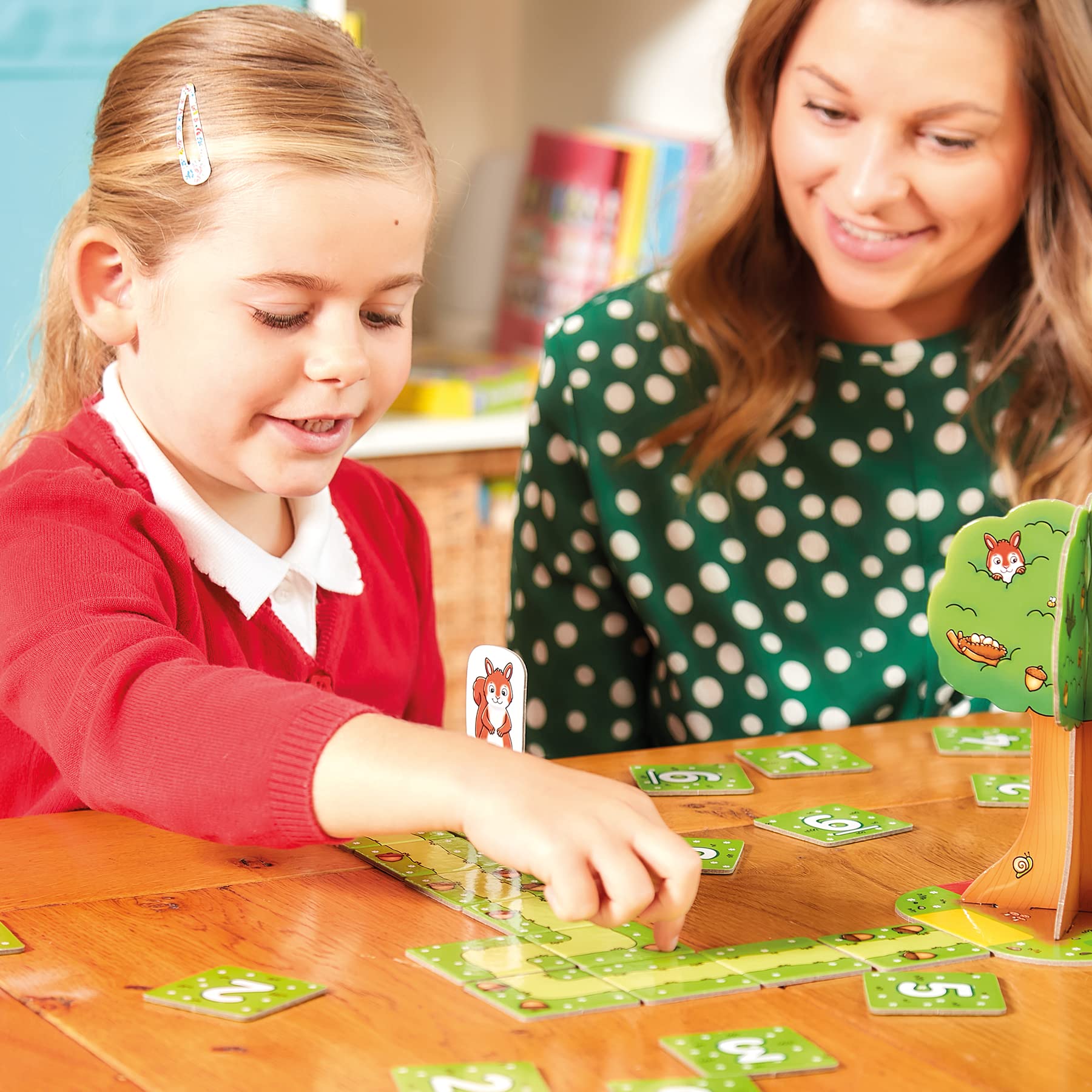 Orchard Toys Nutty Numbers Game - Educational Counting & Number Recognition for Ages 4+ 9