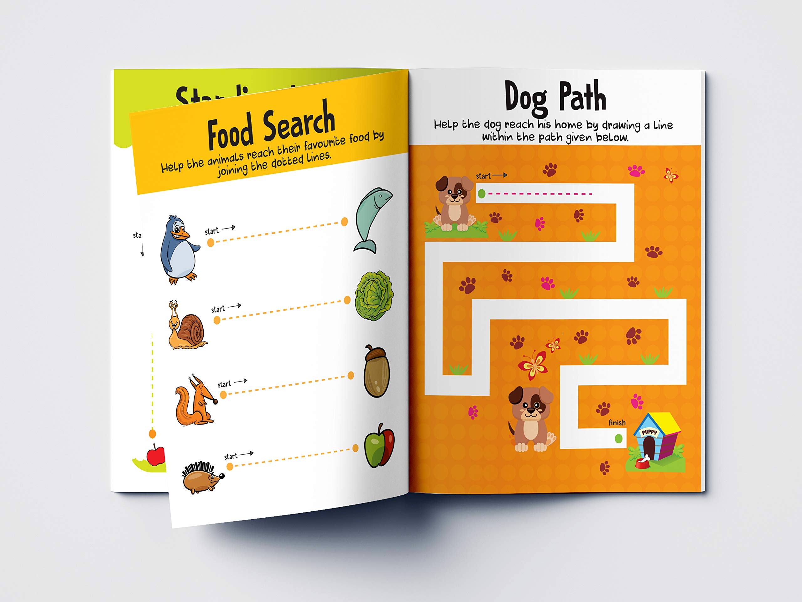 Wonder House My First Book OF Patterns Pencil Control Activity Book | Ages 3-5 | Paperback 5