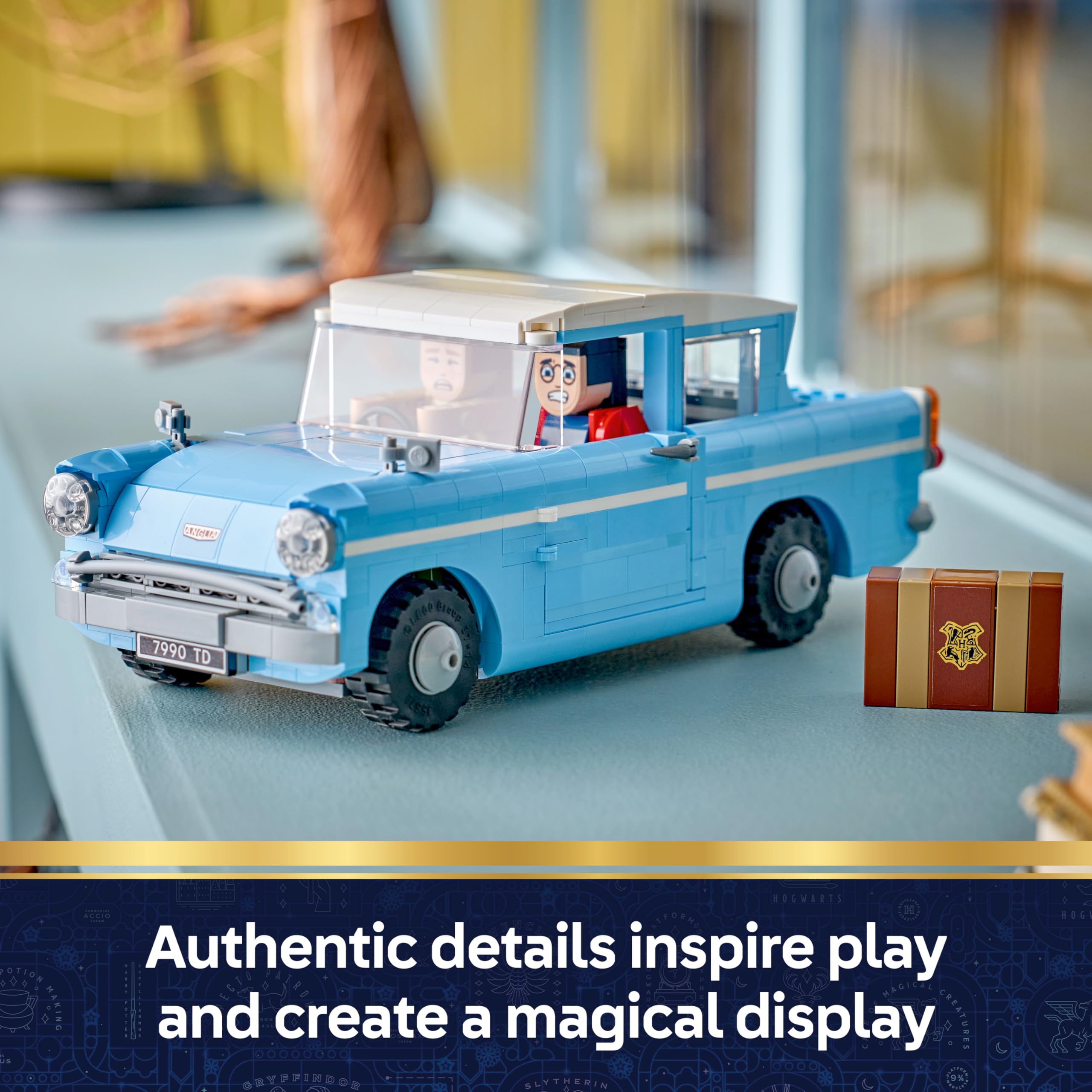 LEGO Harry Potter Enchanted Flying Ford Anglia Car Model Kit 76470 | Ages 14+ 6