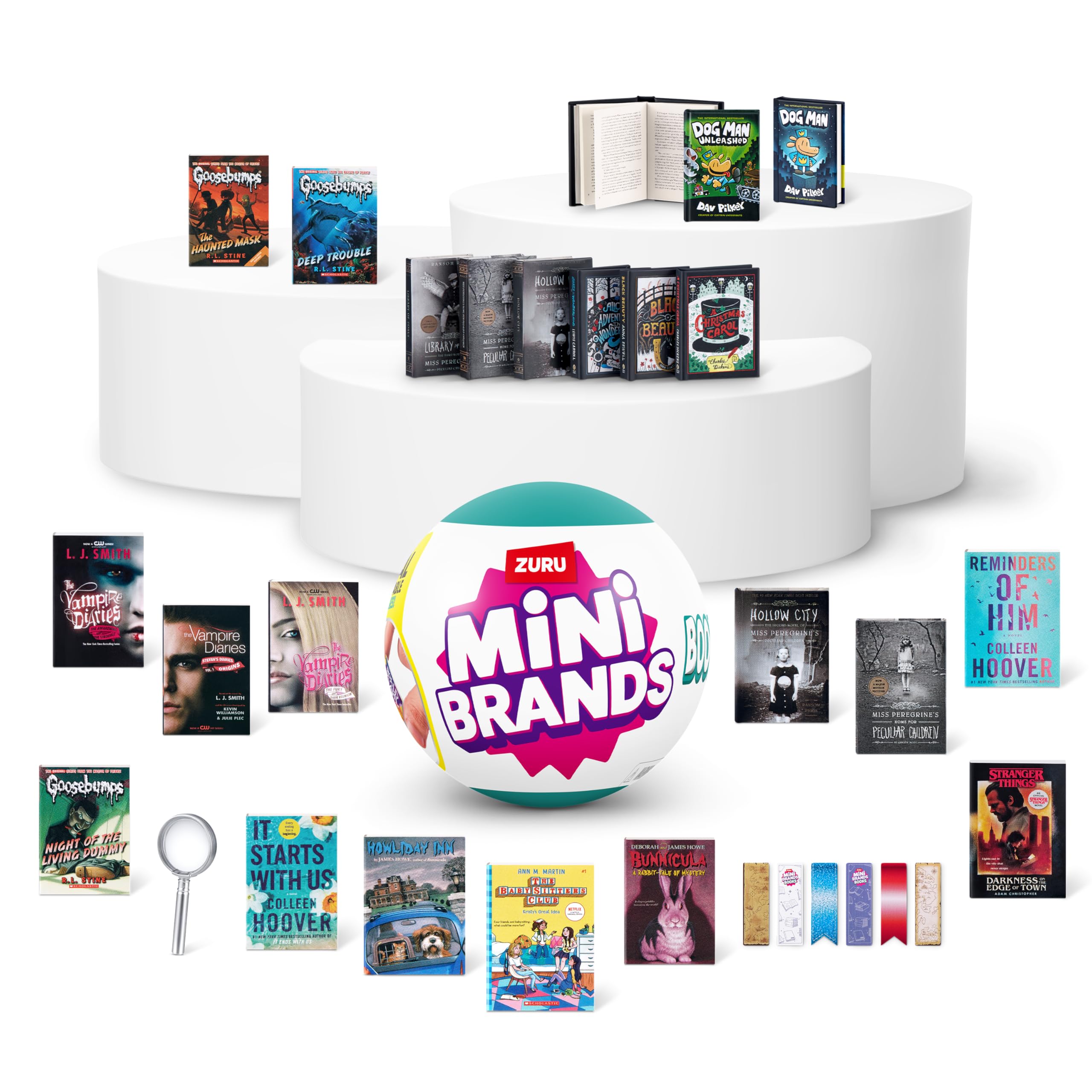 Mini Brands Books Series 1 - Collectible Miniature Books | Single Capsule | Ages 3+ 3