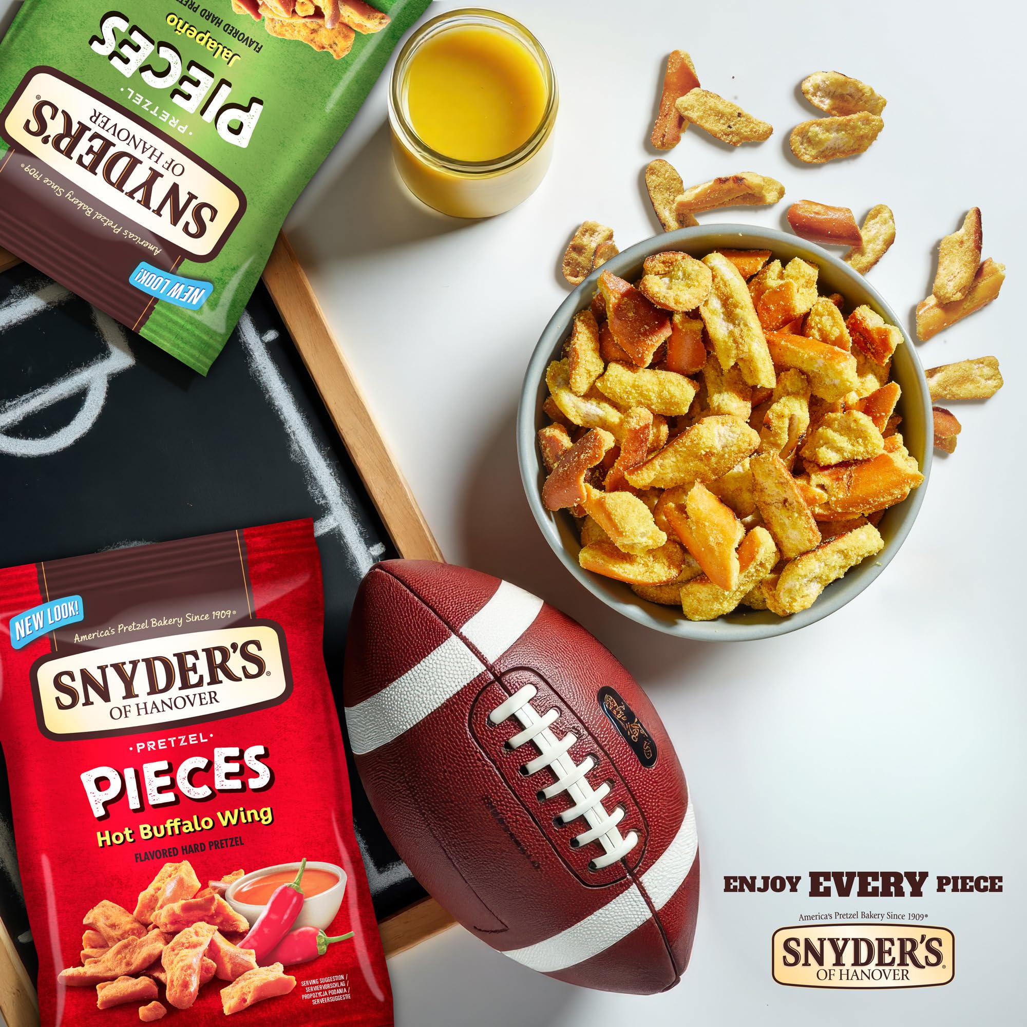 Snyder's of Hanover Pretzel Pieces Jalapeno Snack Food - 10 Pack of 110g Bags 4