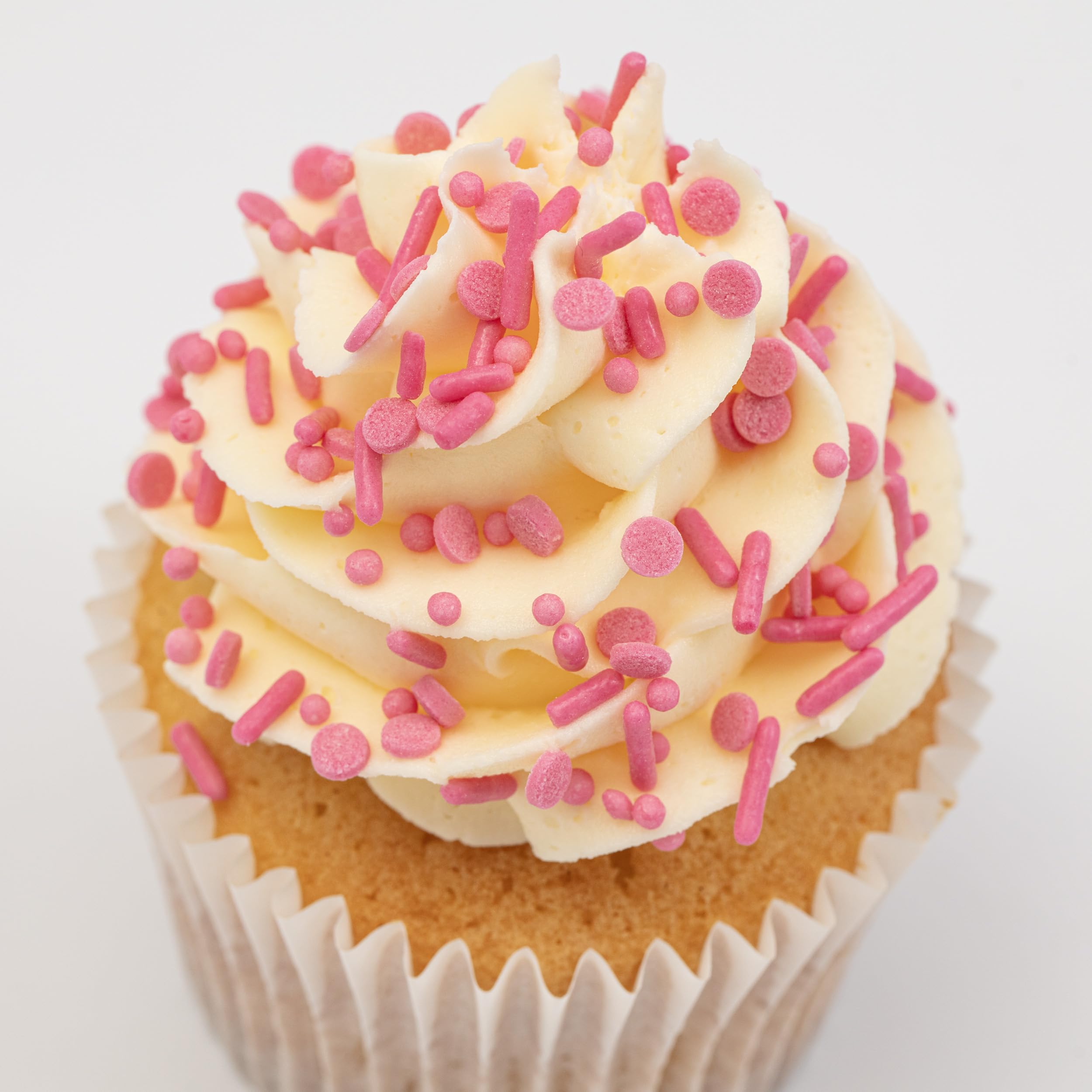 PME Cake Sprinkle Mix - Hot Pink (76g) | Blend of Strands, Beads & Confetti 5