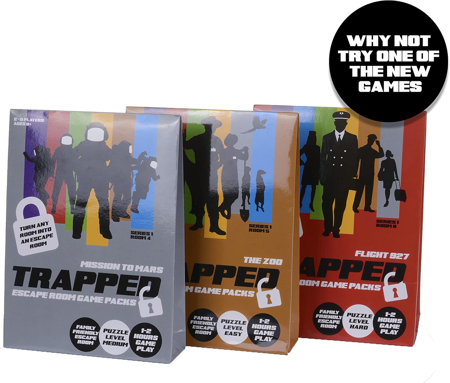 Trapped Flight 927 Escape Room Game Pack - Interactive Family Puzzle Game for 2-6 Players 6