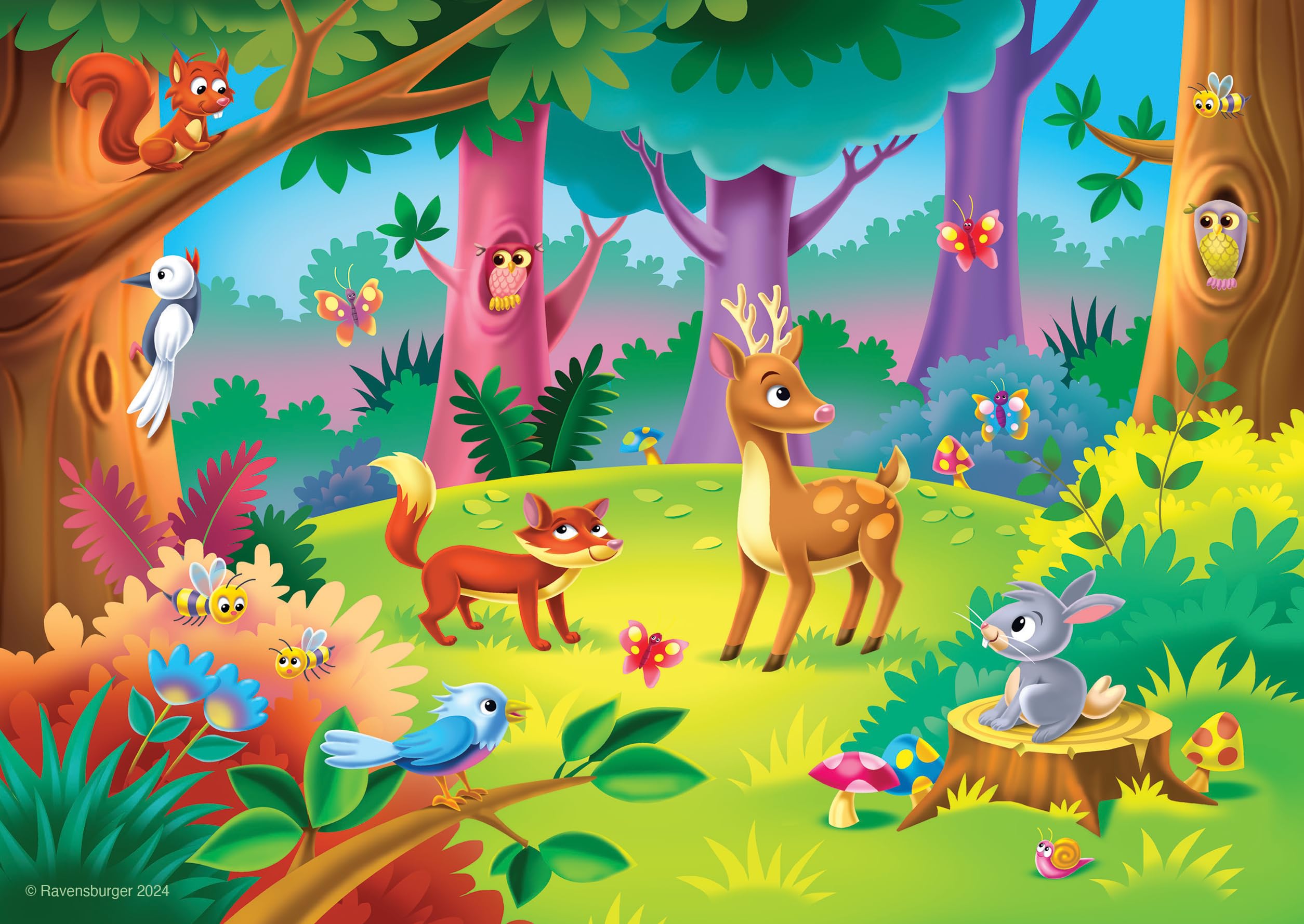 Ravensburger Counting Animals - My First Jigsaw Puzzles for Toddlers Age 2+ 4