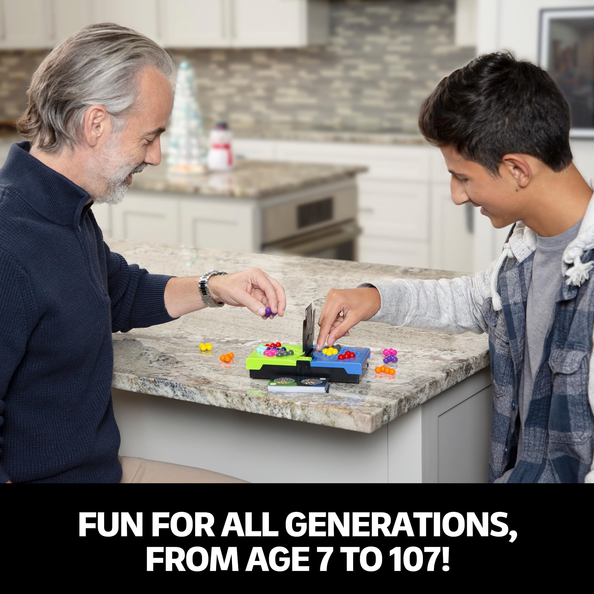 Educational Insights Kanoodle Head-To-Head 2-Player Logic Puzzle Game | Ages 7+ | 80 Challenges 7
