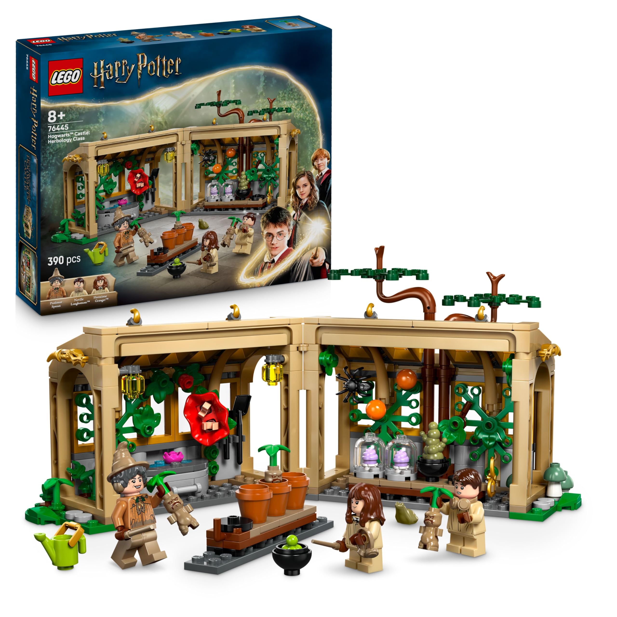 LEGO Harry Potter Hogwarts Castle: Herbology Class Set 76445 | 390 Elements | Ages 8+ 1
