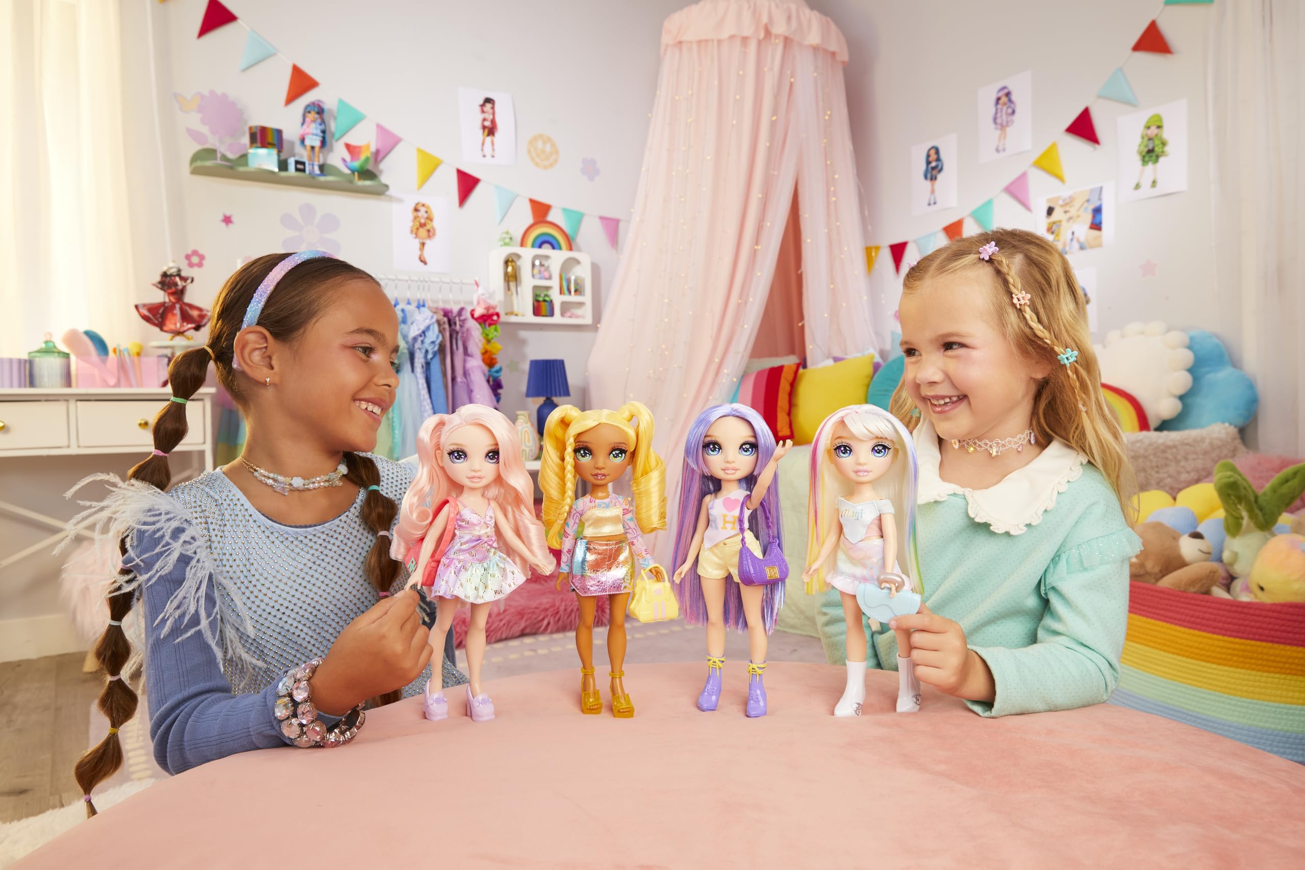 Rainbow High Violet Fashion Doll - 11 Inch Articulated Doll with Purple Outfit | Ages 4+ | Model 547563-EUC