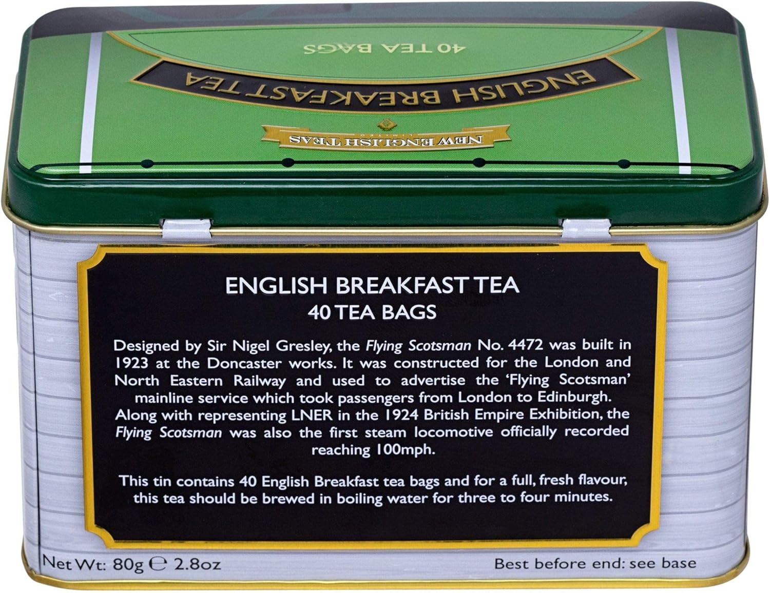 New English Teas Flying Scotsman Teedose – 40 English Breakfast Teebeutel 5
