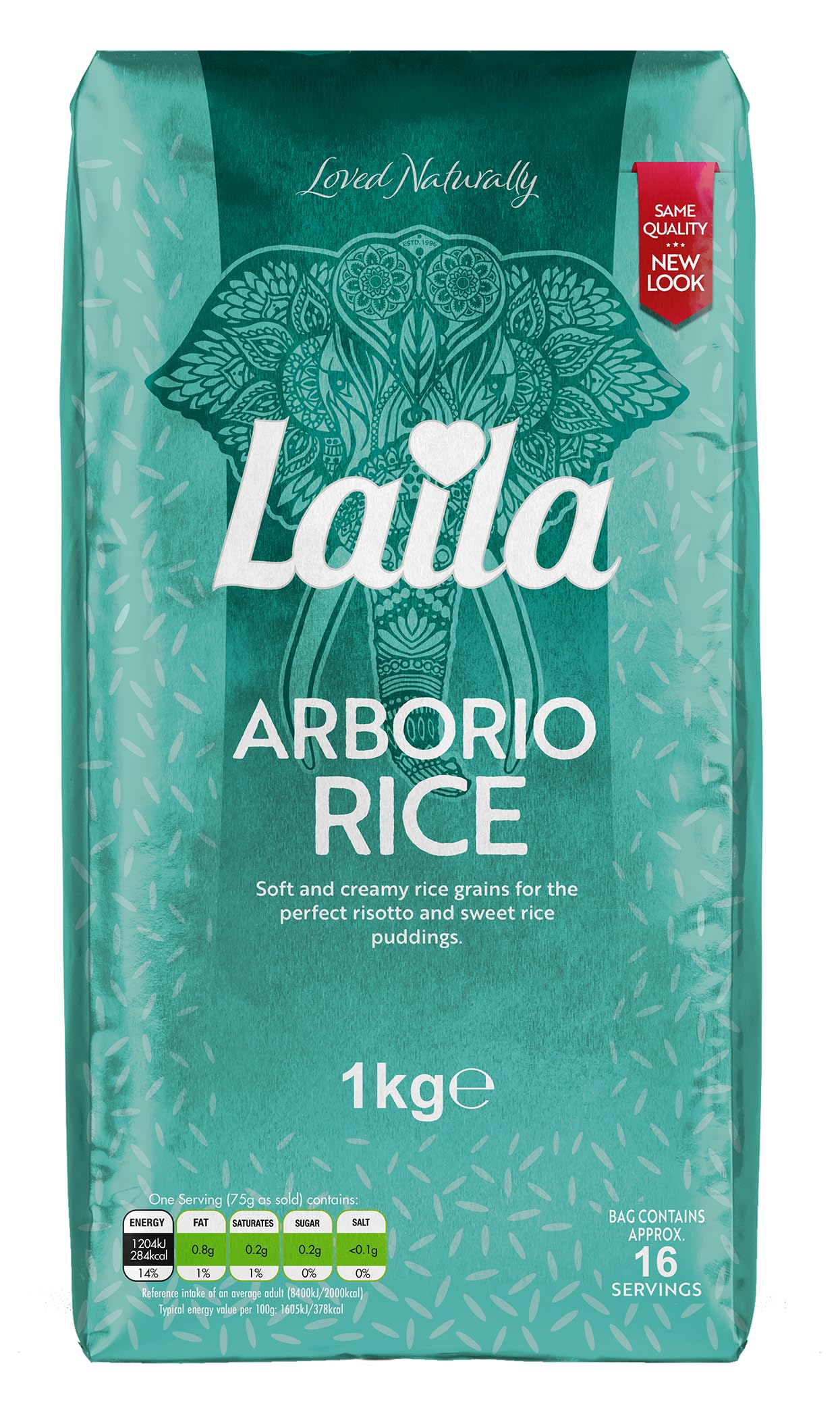 LAILA Arborio Rice - Creamy Risotto Rice | 1kg
