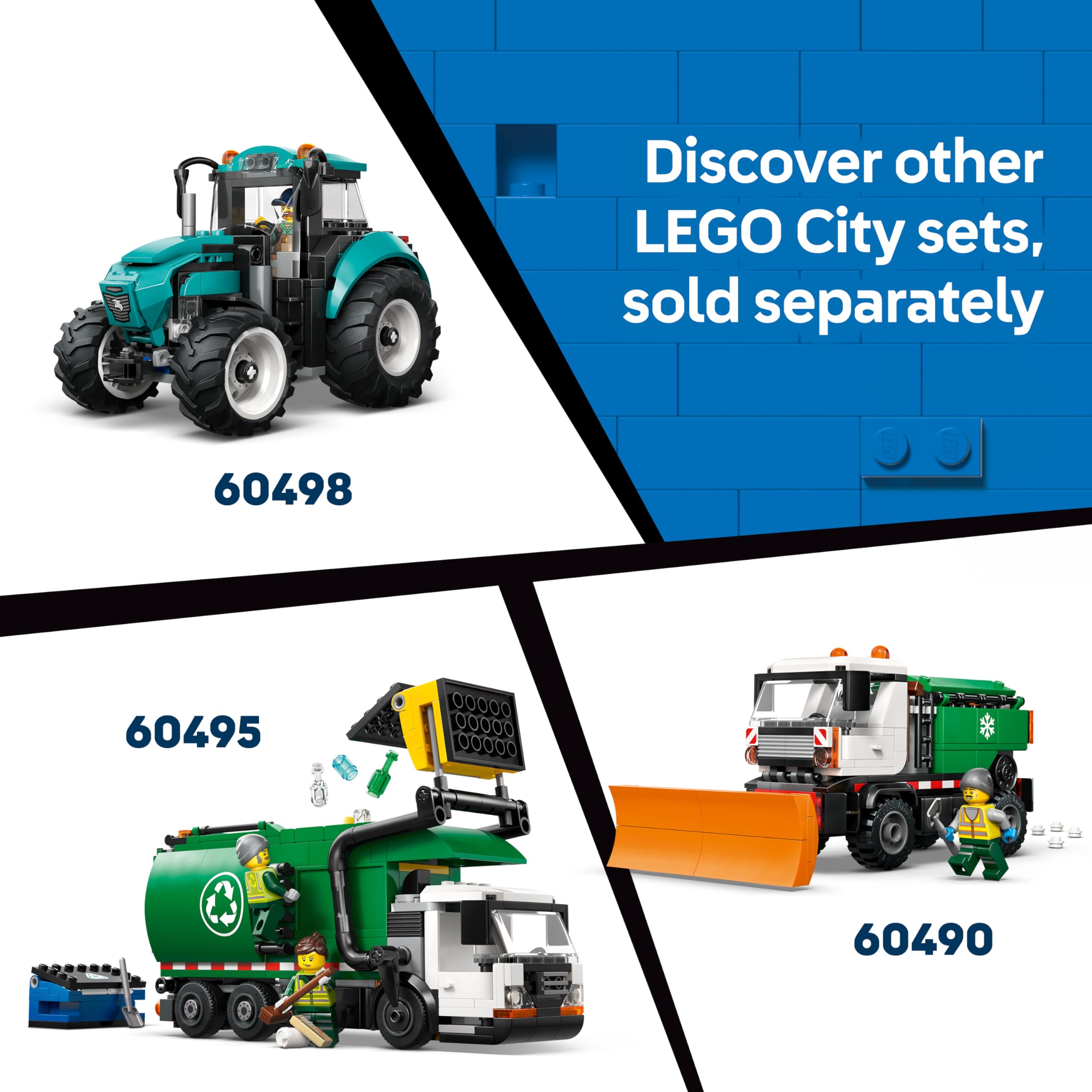 LEGO City Cement Mixer Truck Toy 60478 | Construction Vehicle Playset for Ages 7+ 9